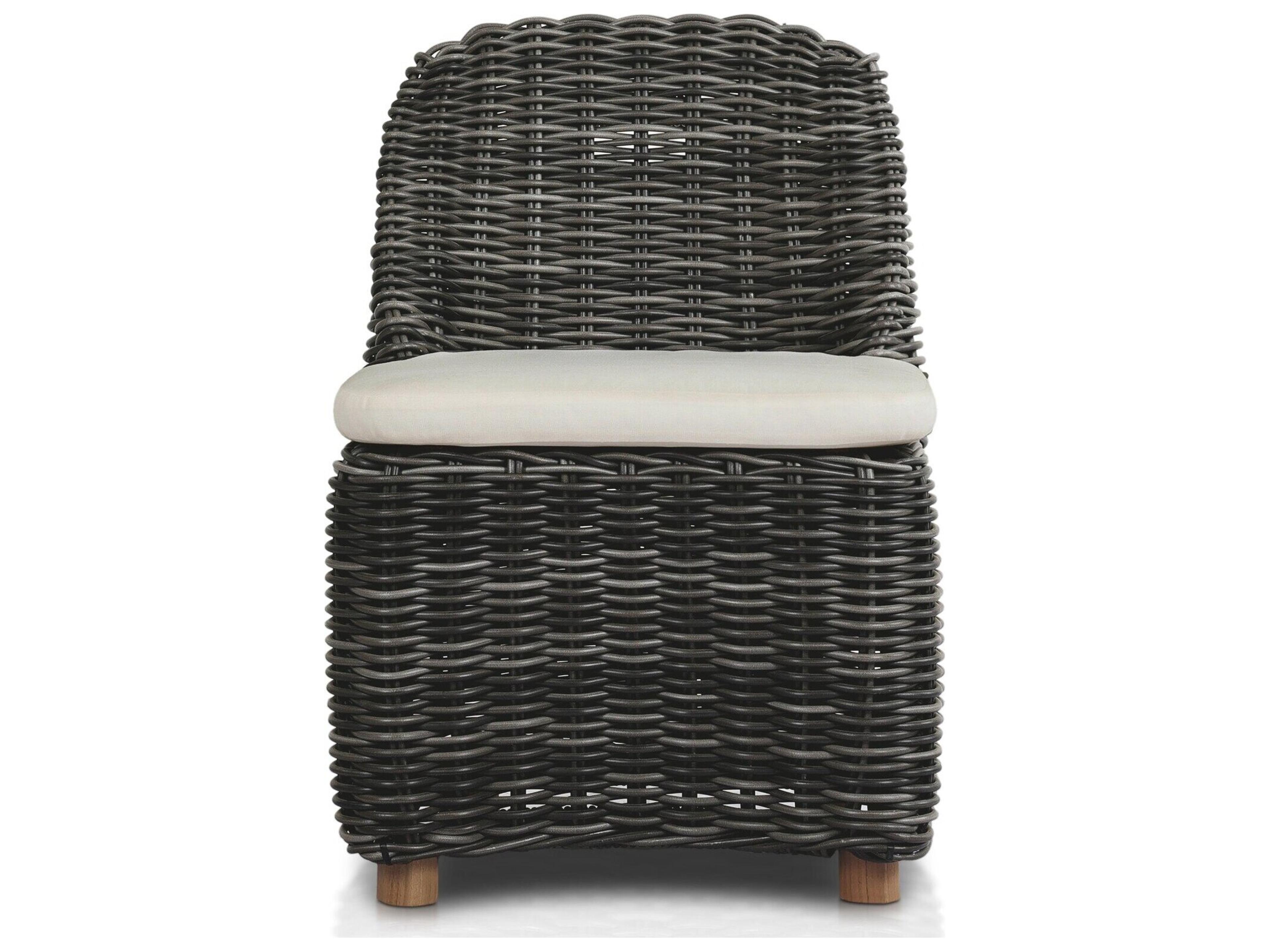 Four Hands Outdoor Pembrook Wicker Cushion Dining Chair