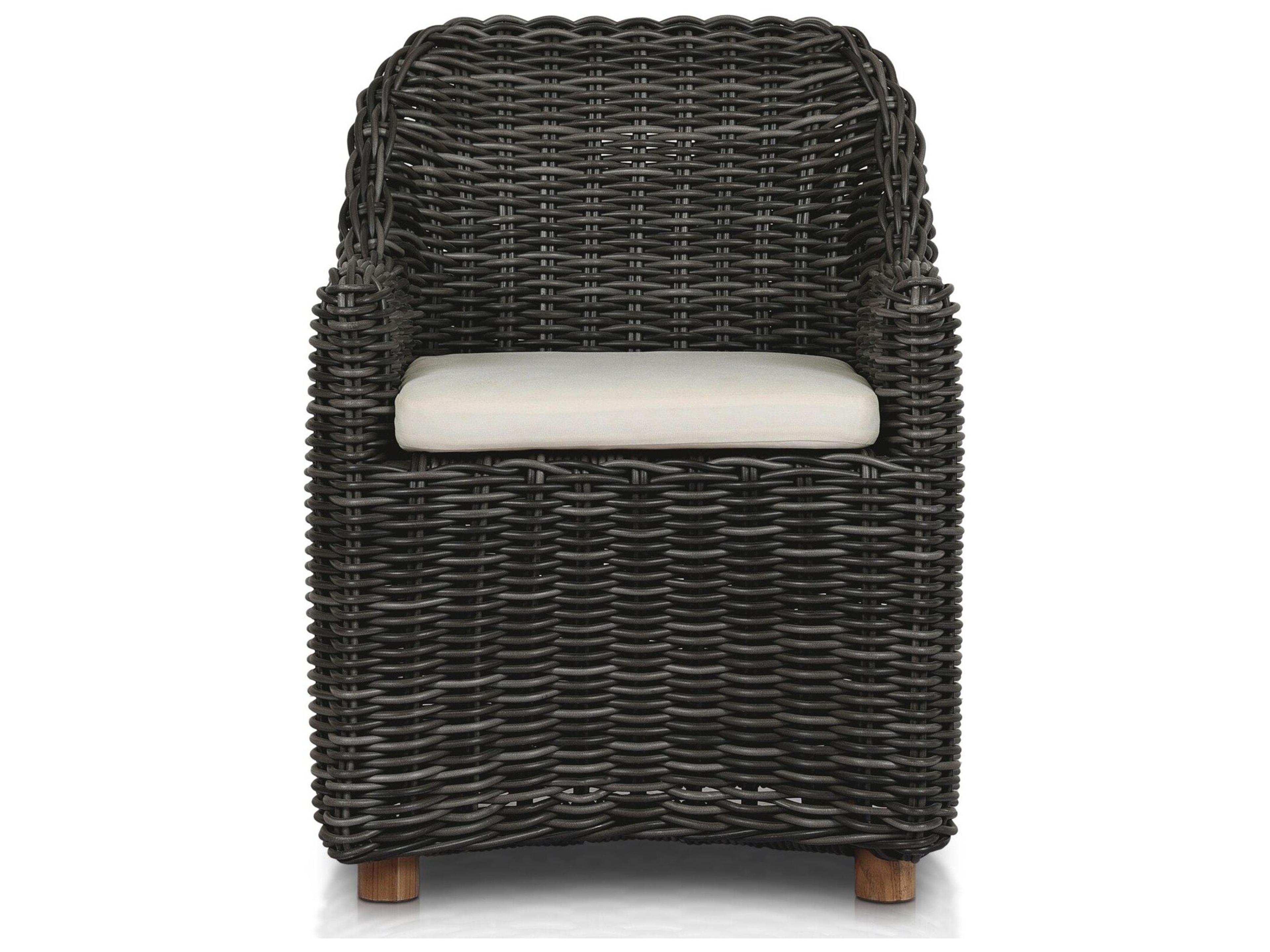 Four Hands Outdoor Pembrook Wicker Cushion Dining Chair