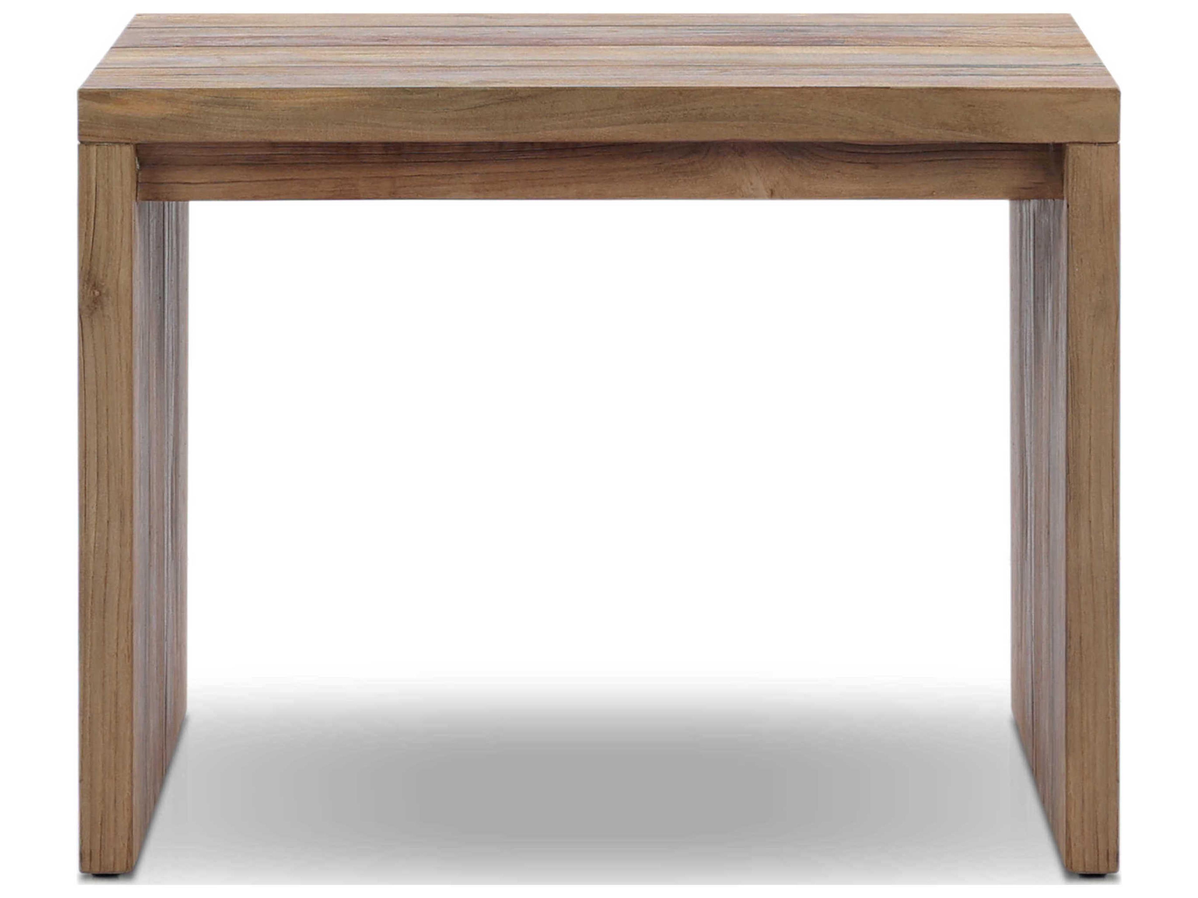 Luxecor Globetrotter Outdoor Gilroy Rectangular End Table