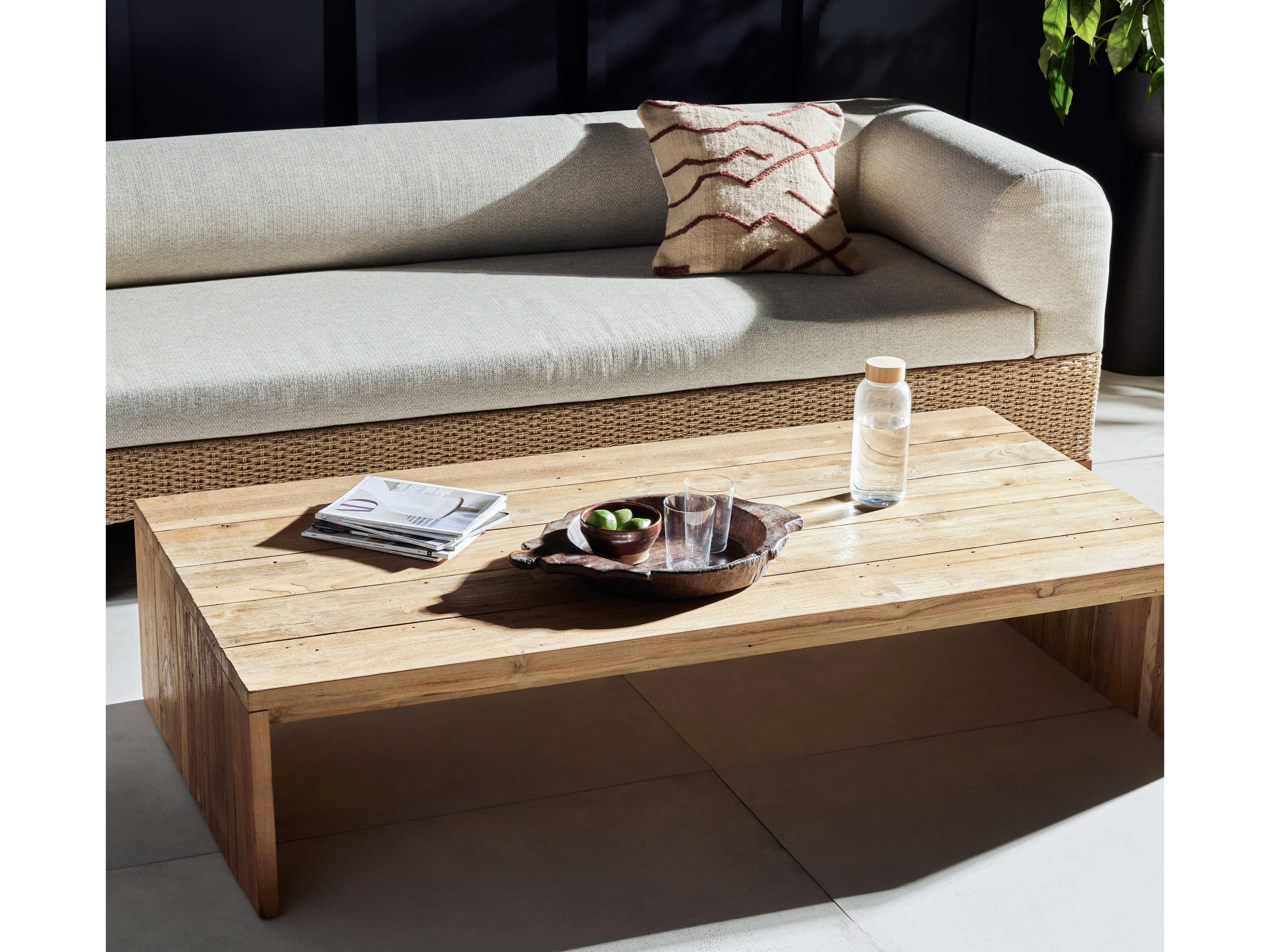 Luxecor Globetrotter Outdoor Gilroy Rectangular Coffee Table