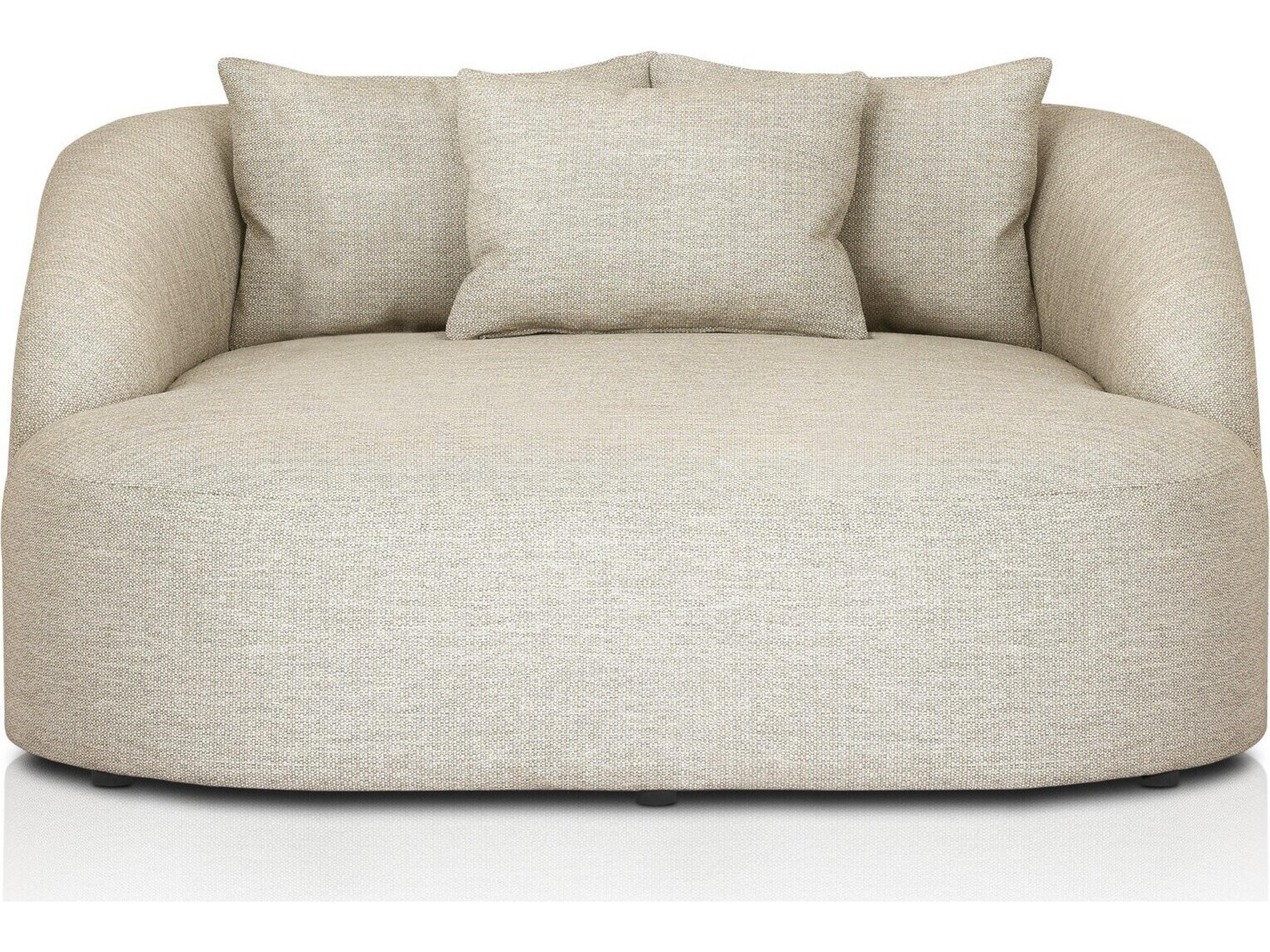 Four Hands Outdoor Marlow Javi  End Table - Aged Grey