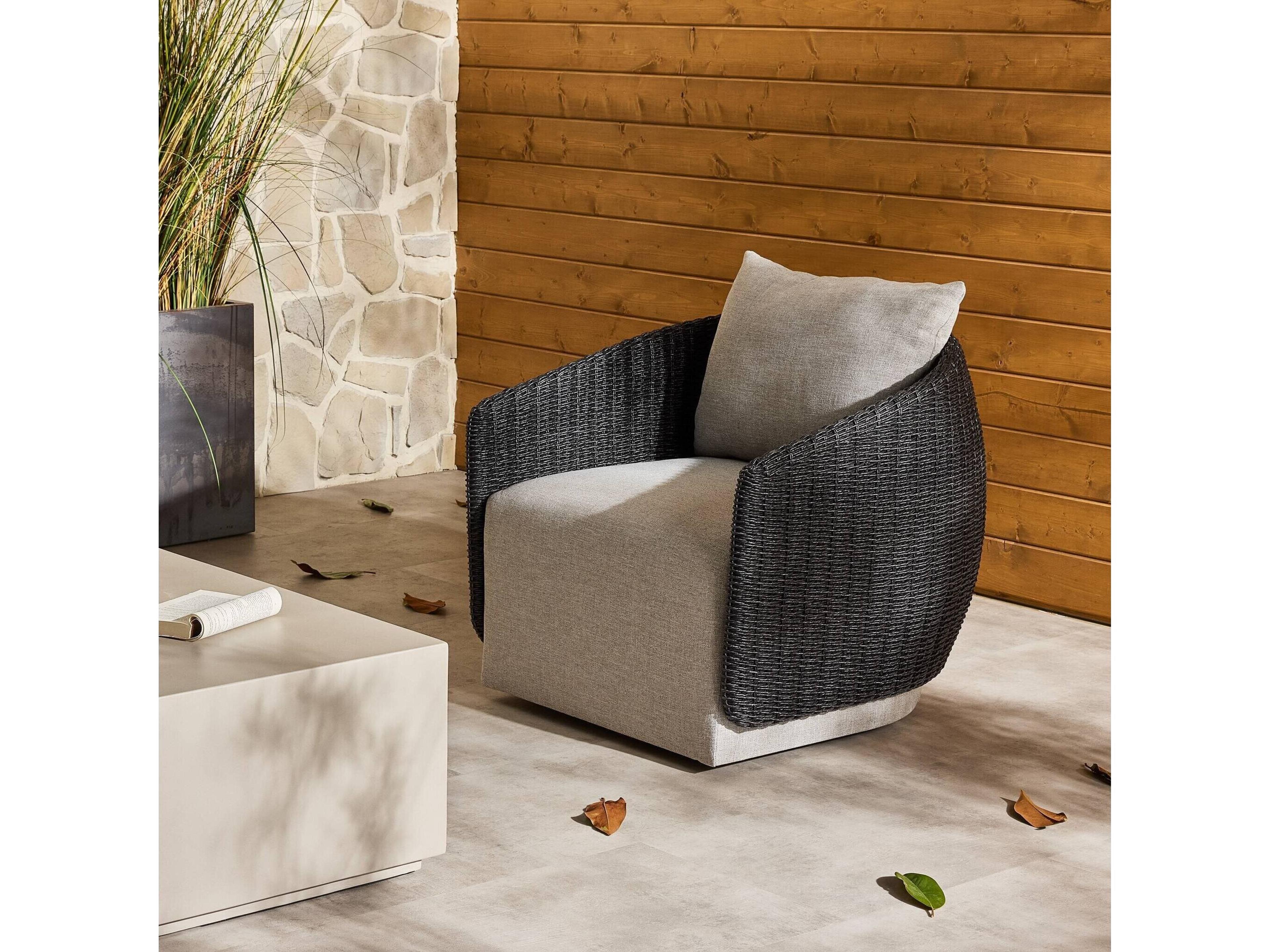 Luxecor Globetrotter Outdoor Wicker Cushion Lounge Chair