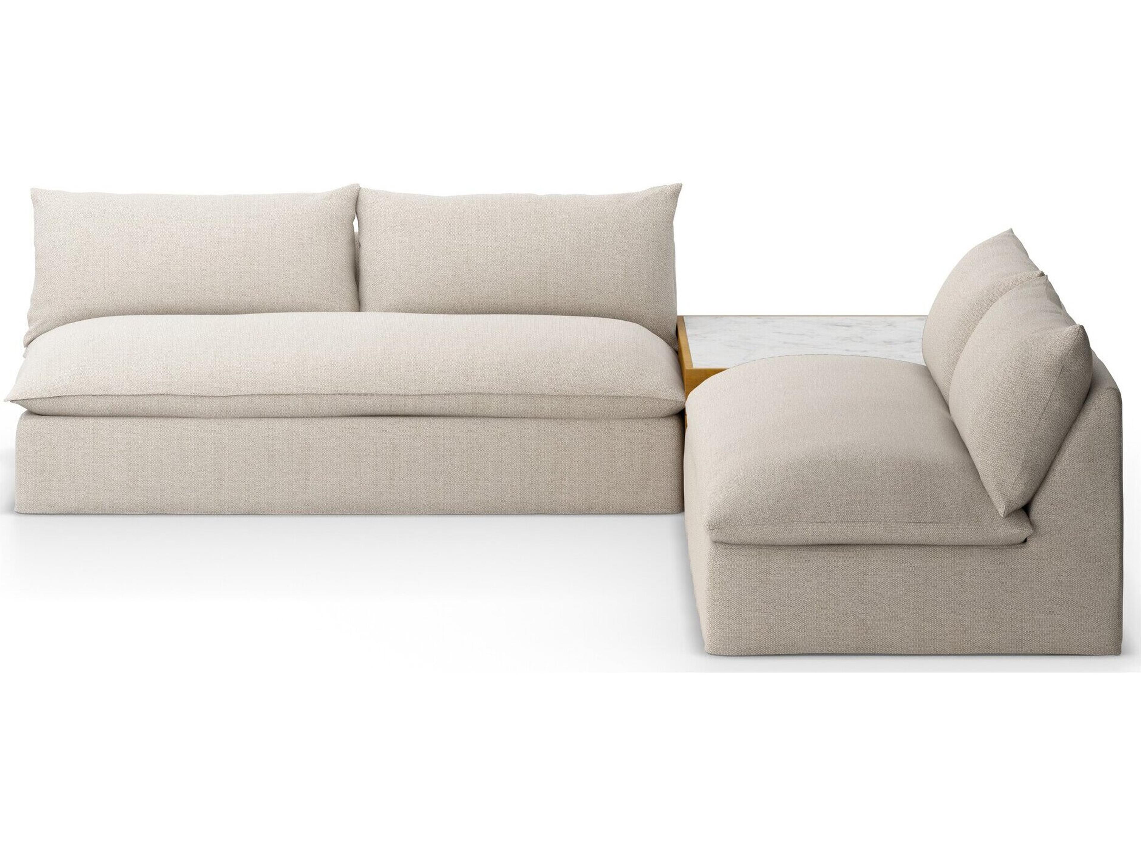 Four Hands Outdoor Solano Faye Sand Cushion Sofa