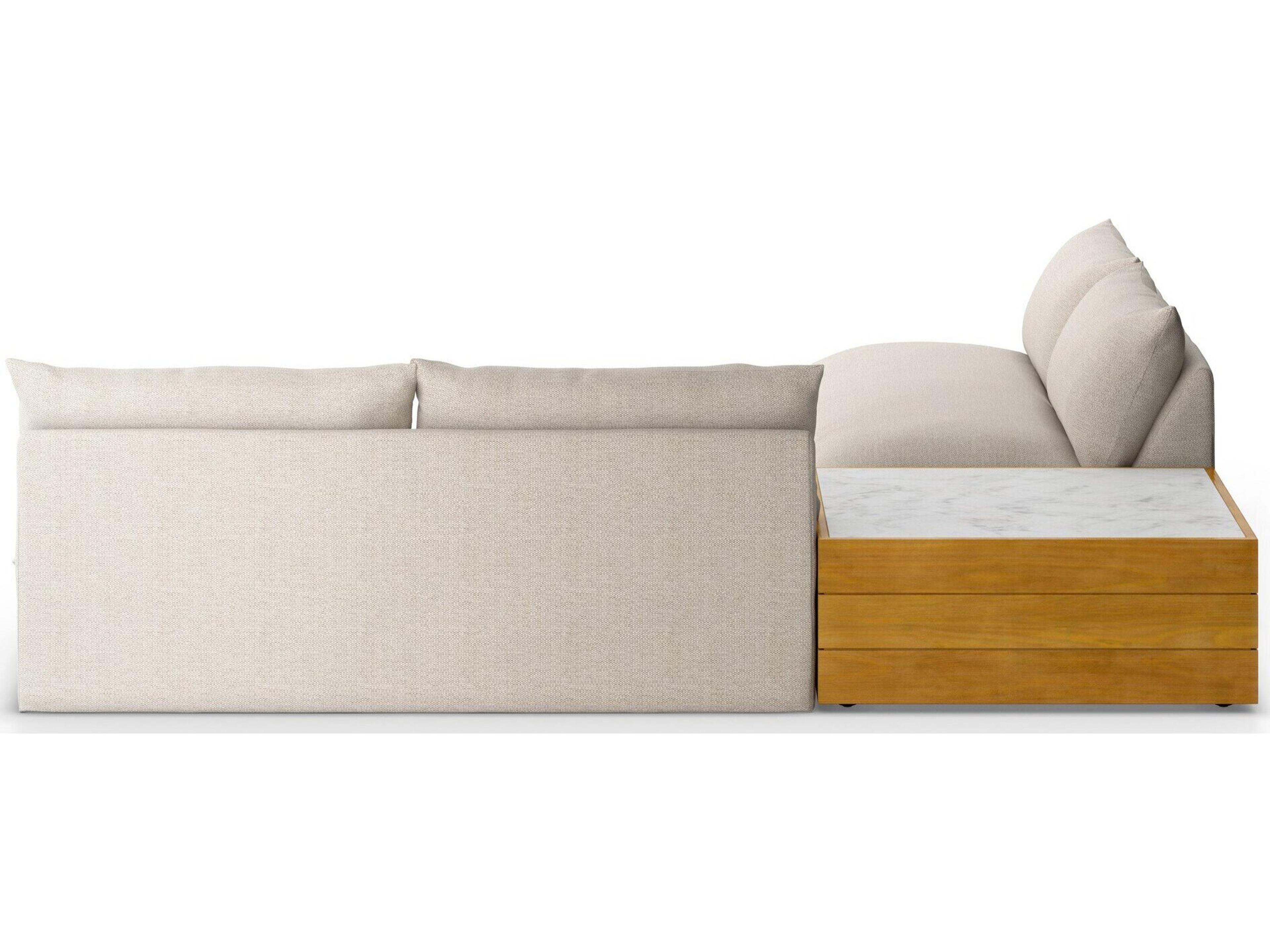 Four Hands Outdoor Solano Faye Sand Cushion Sofa