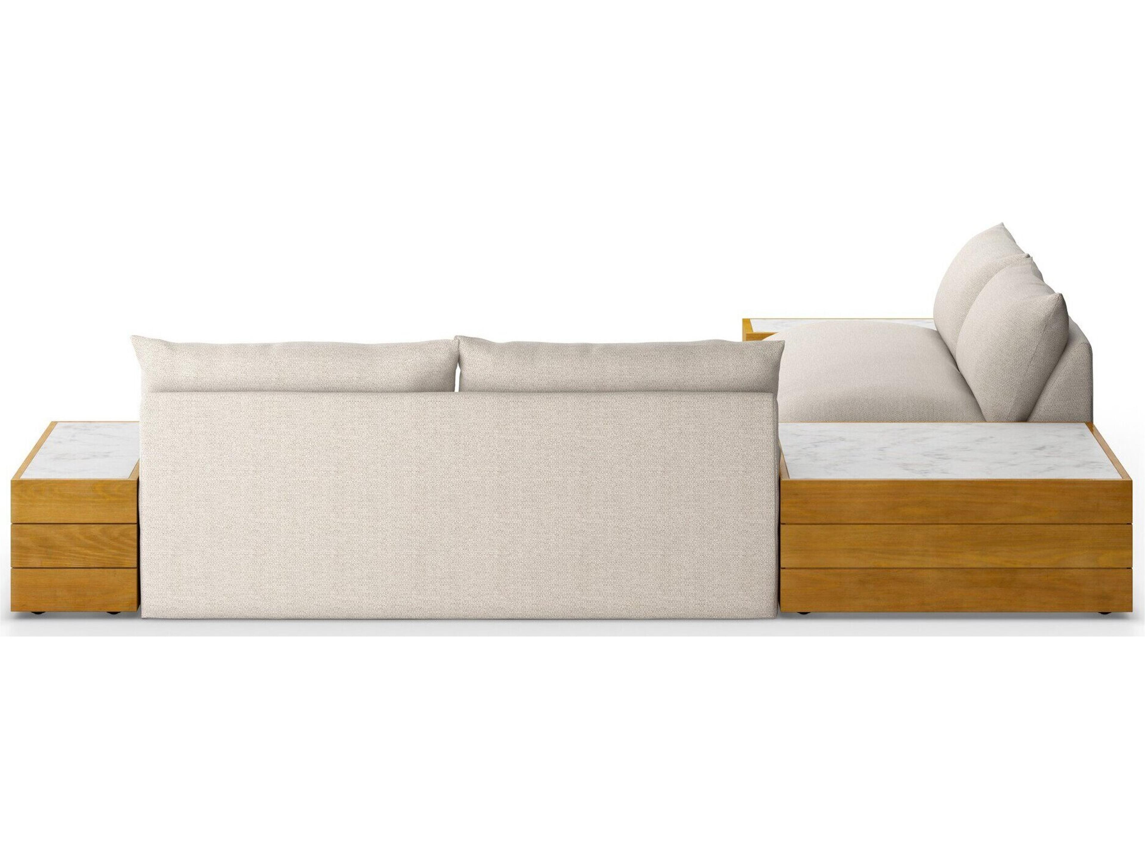 Four Hands Outdoor Solano Faye Sand Cushion Sofa