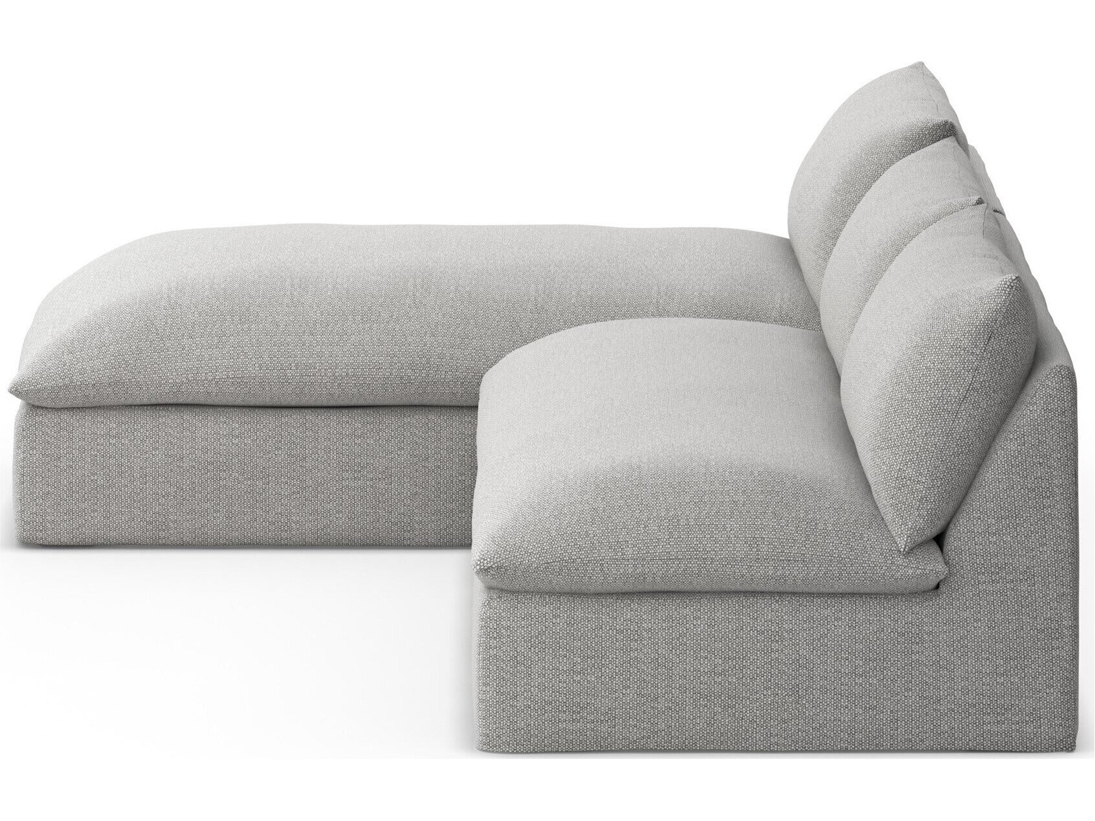 Four Hands Outdoor Solano Faye Ash Cushion Sofa