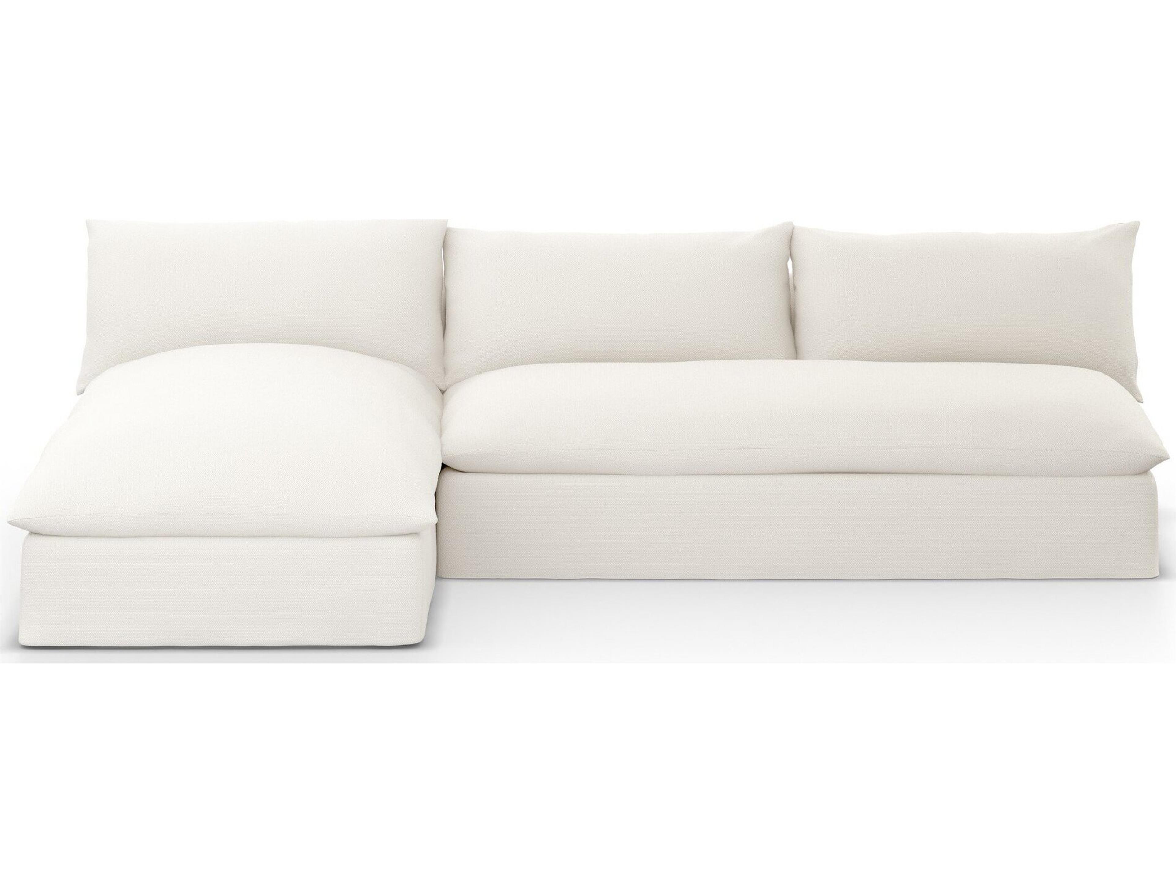 Four Hands Outdoor Solano Faye Cream Cushion Sofa