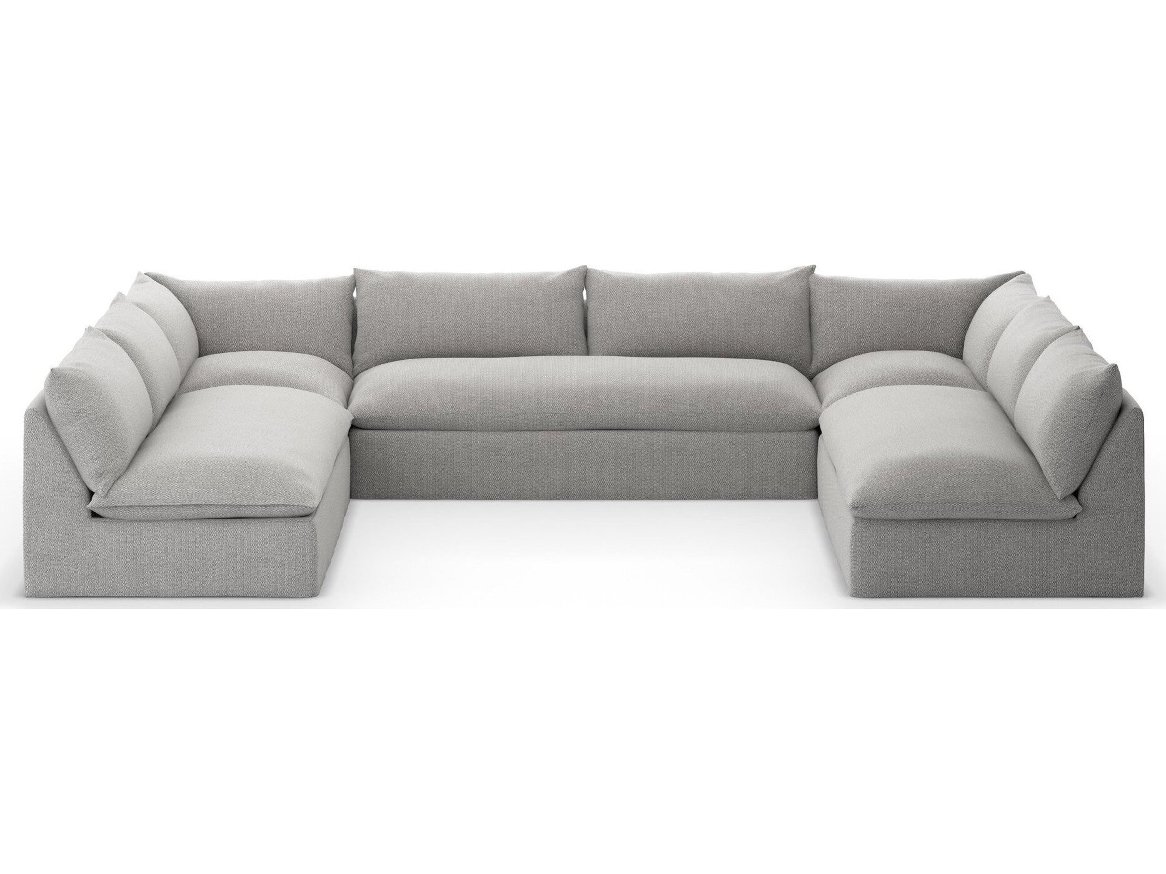 Four Hands Outdoor Solano Faye Ash Cushion Sofa