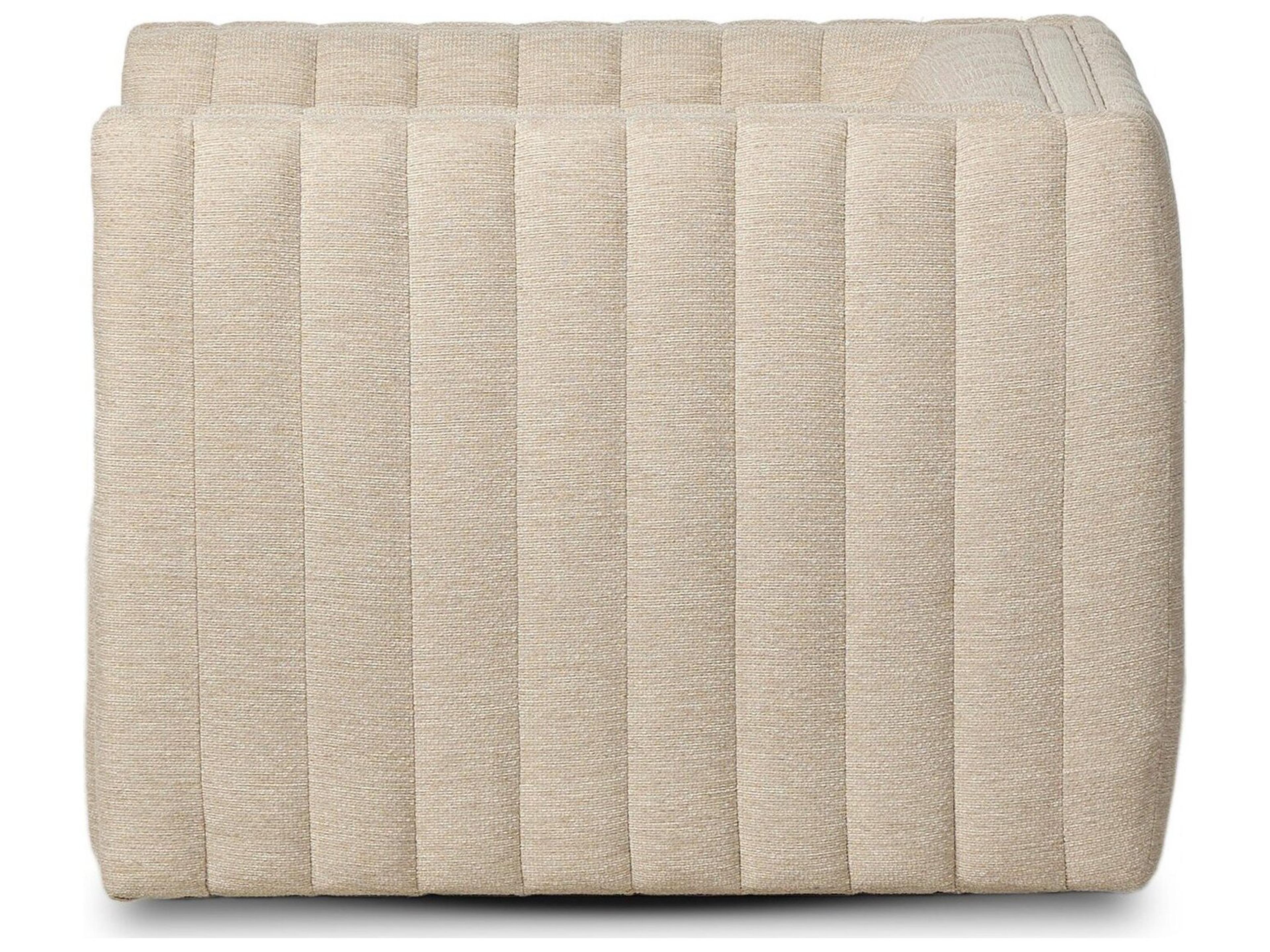 Four Hands Outdoor Grass Roots Ladder Back  Dining Chair - Textured Natural