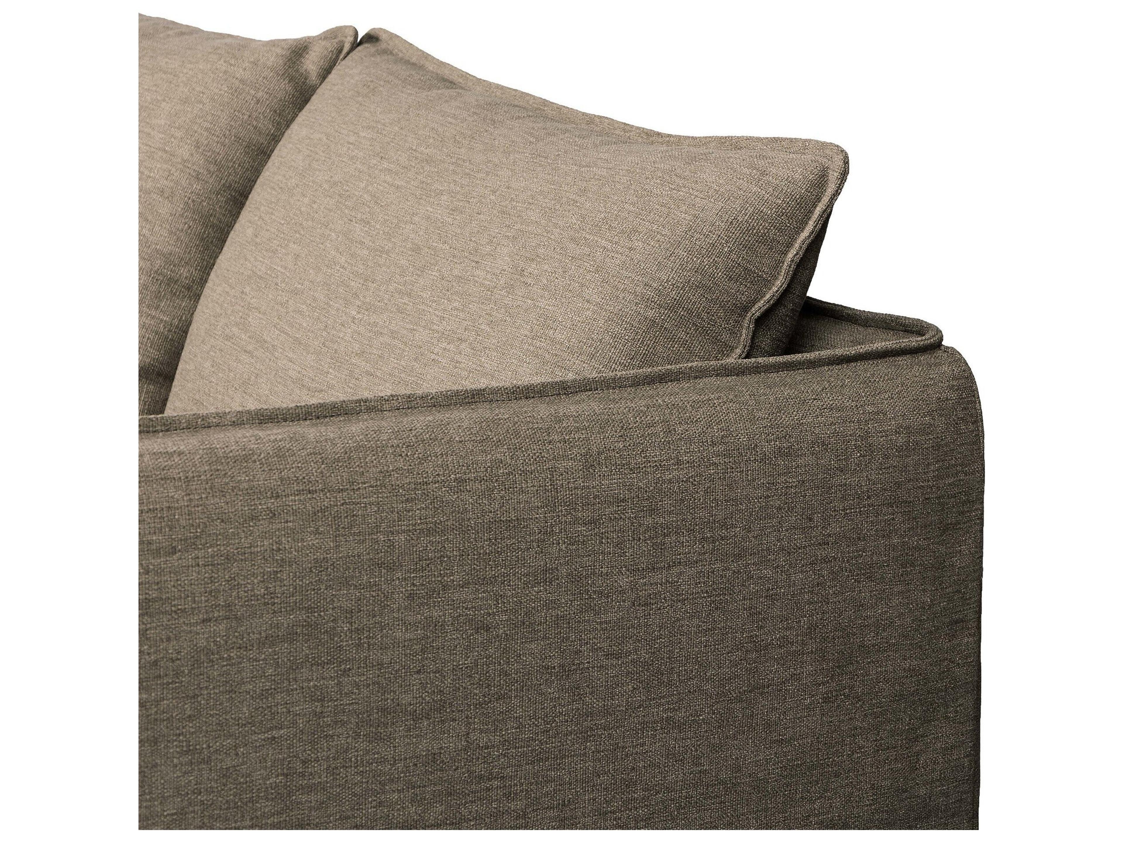 Four Hands Outdoor Westgate Andre Polypropylene Cushion Sofa in Alessi Fawn