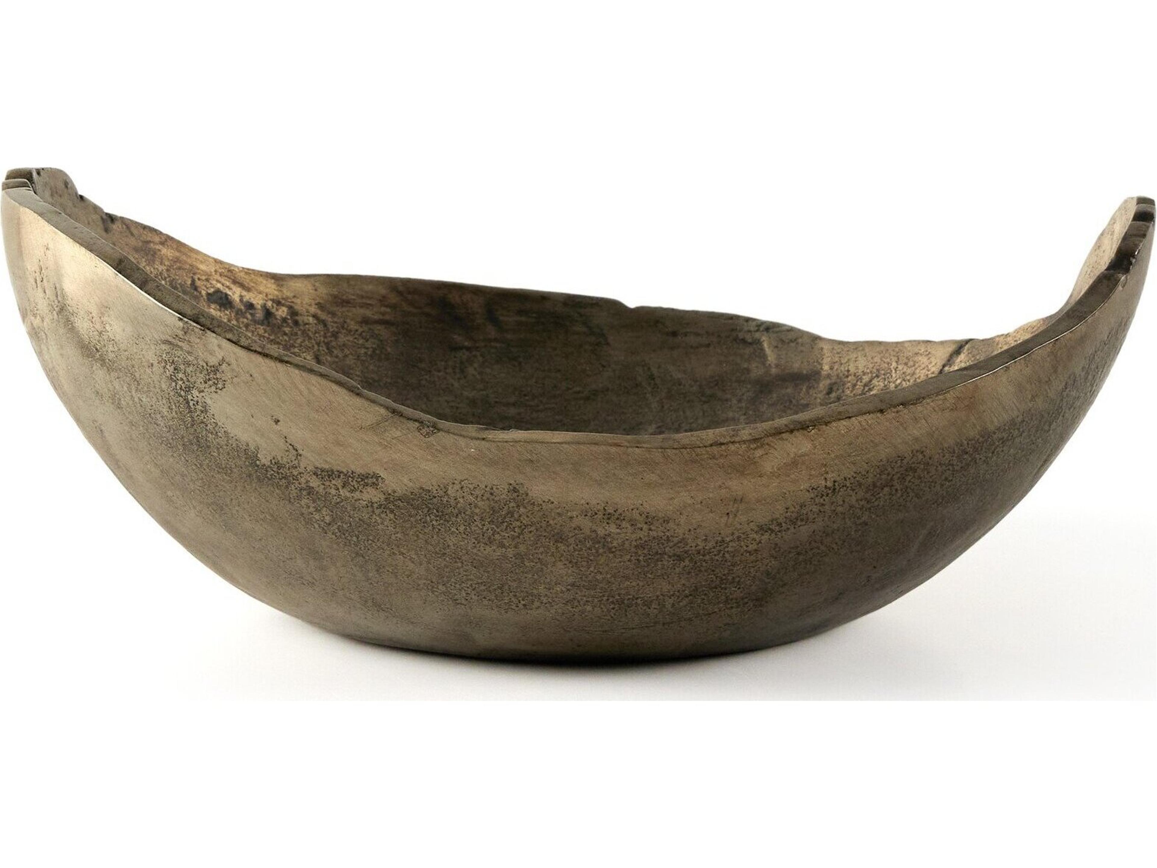 Four Hands Outdoor Wesson Rustic Cast Aluminum Bowl