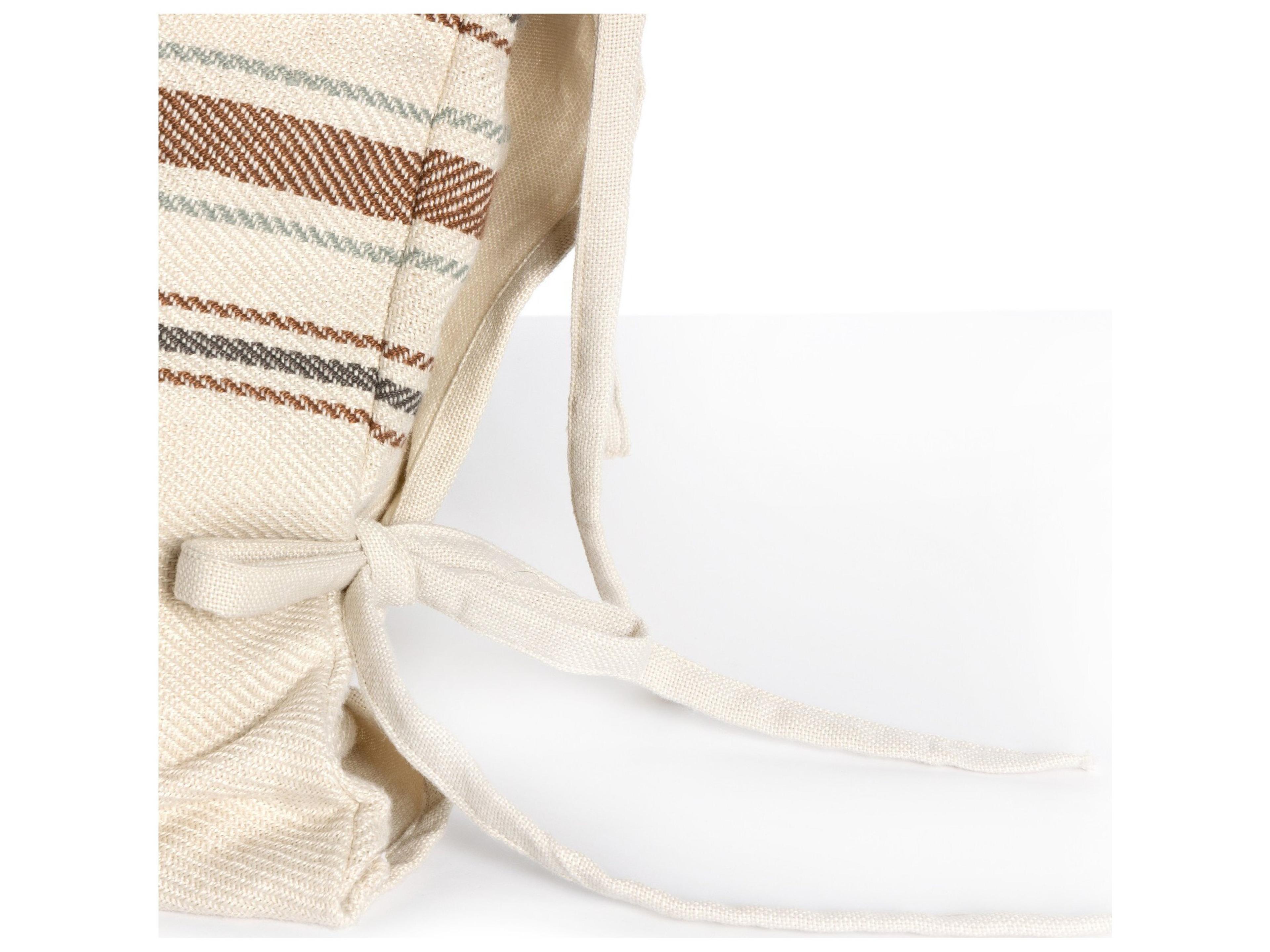 Four Hands Outdoor Willow Center Gold Stripe Pillow