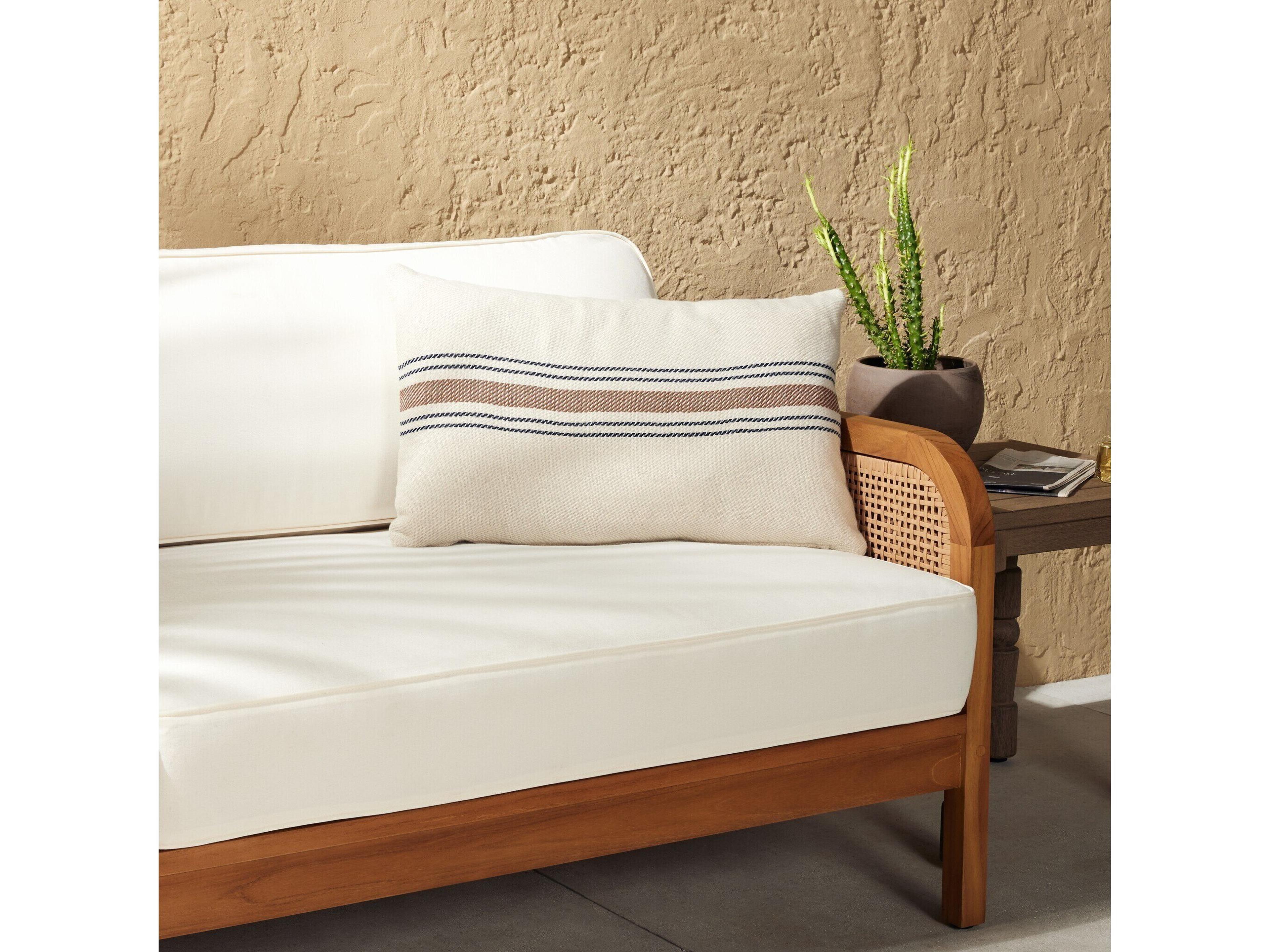 Globetrotter Outdoor Long Gold Stripe Pillow