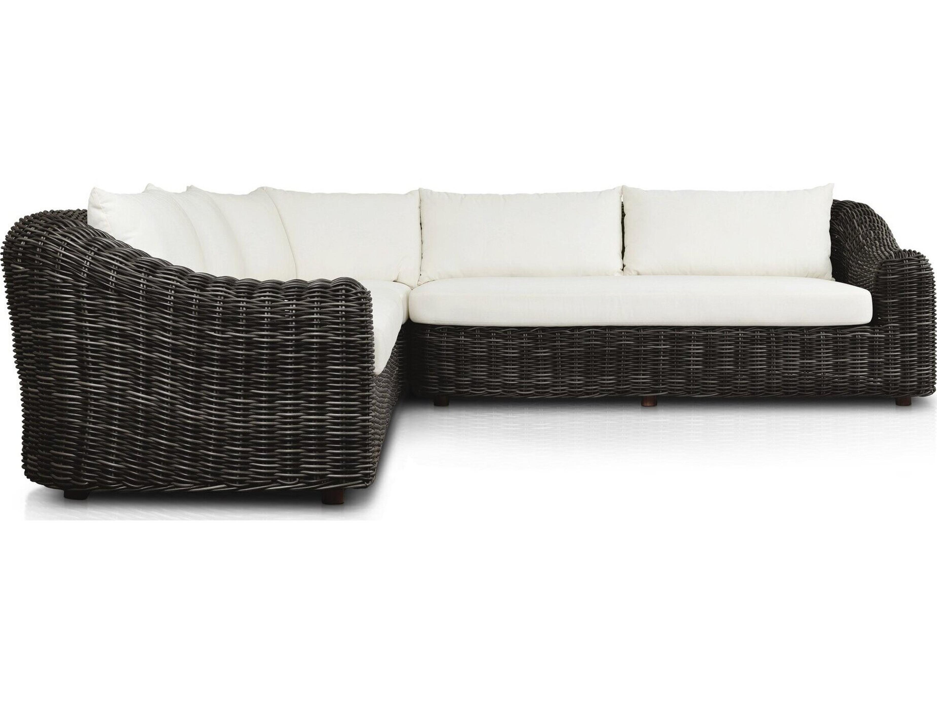 Four Hands Outdoor Pembrook Venao Ivory Cushion Sofa