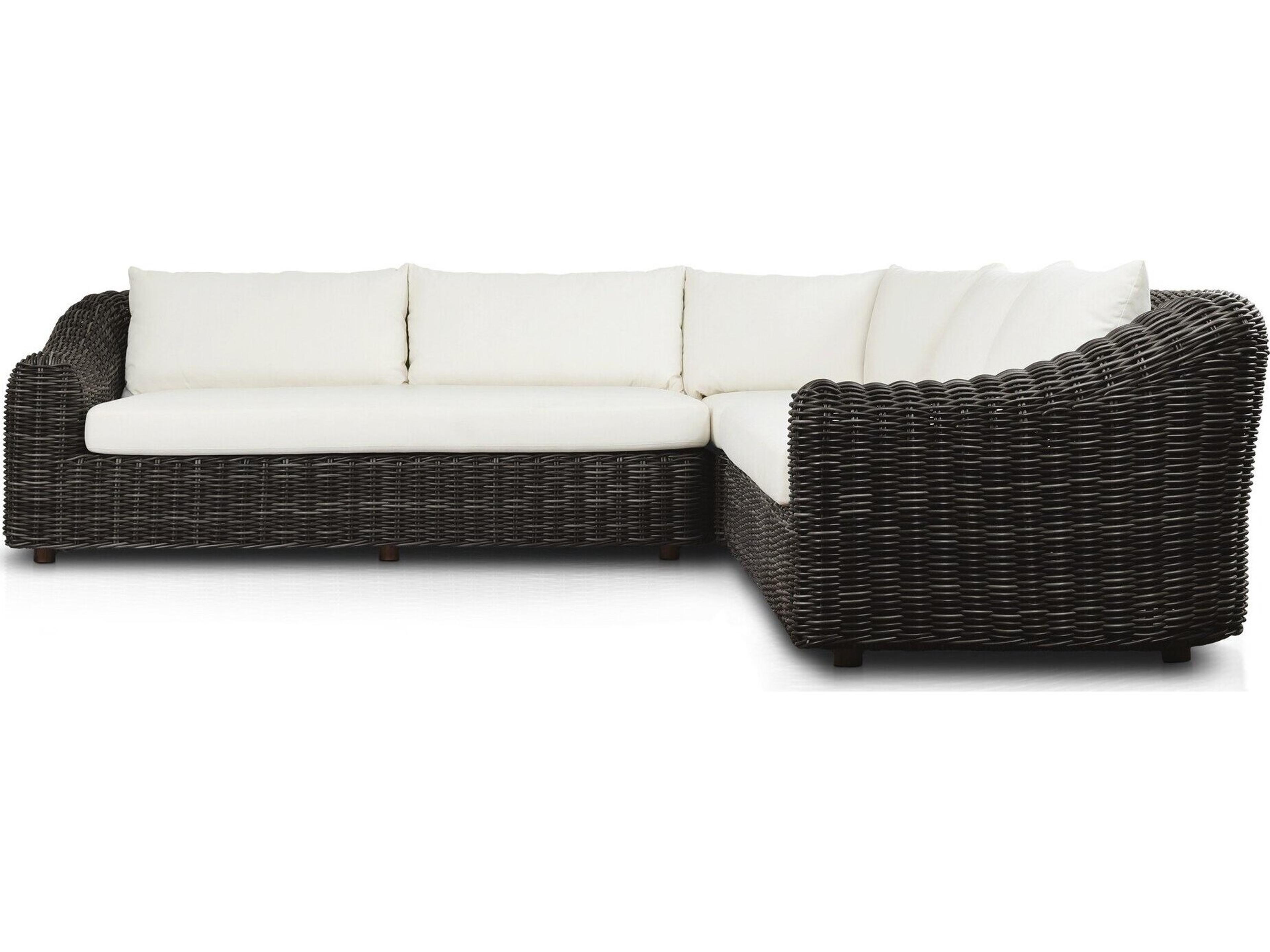 Four Hands Outdoor Pembrook Venao Ivory Cushion Sofa