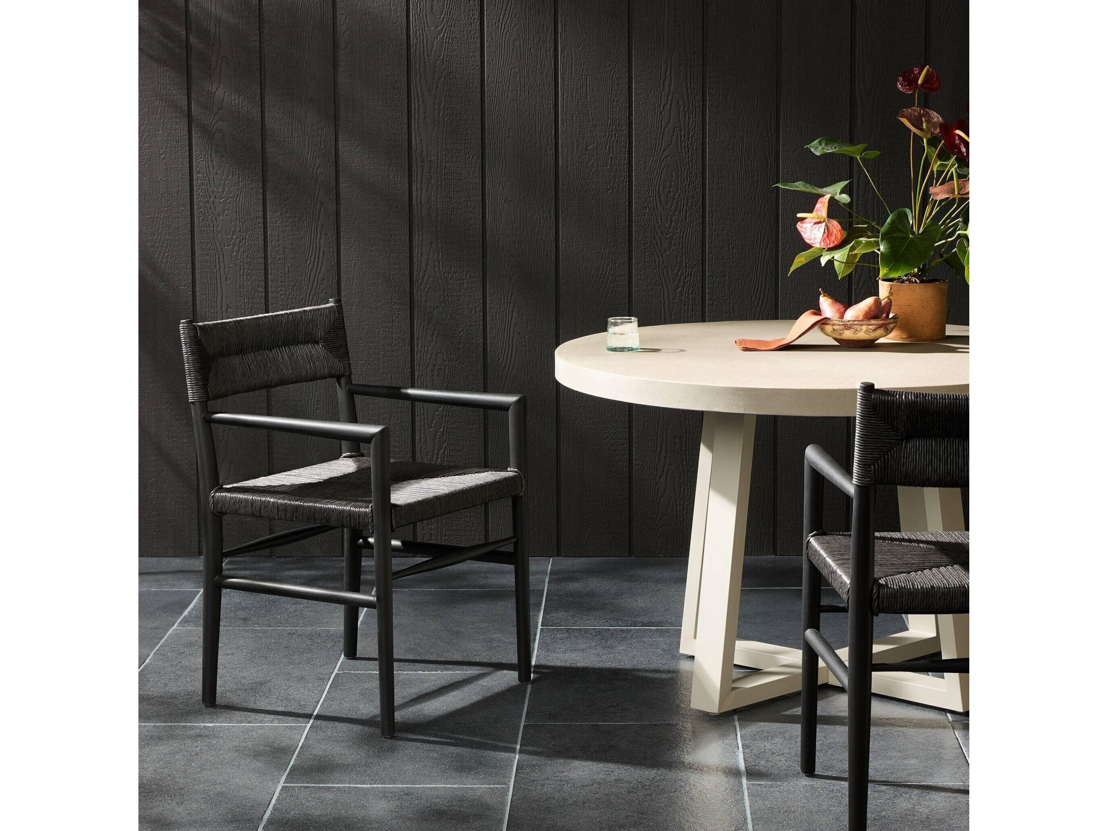 Luxecor Globetrotter Outdoor Teak Wicker Dining Chair