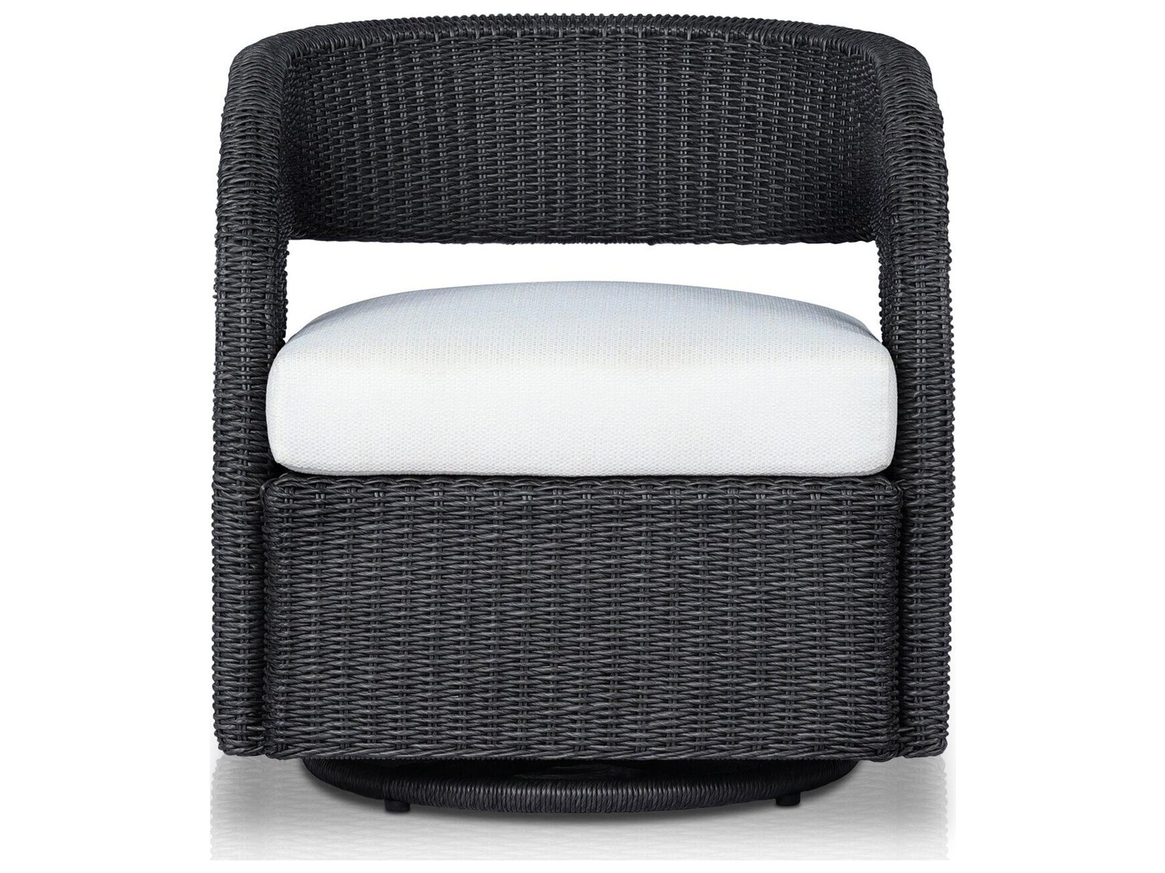 Four Hands Outdoor Solano Porto  Swivel Chair - Arashi Salt