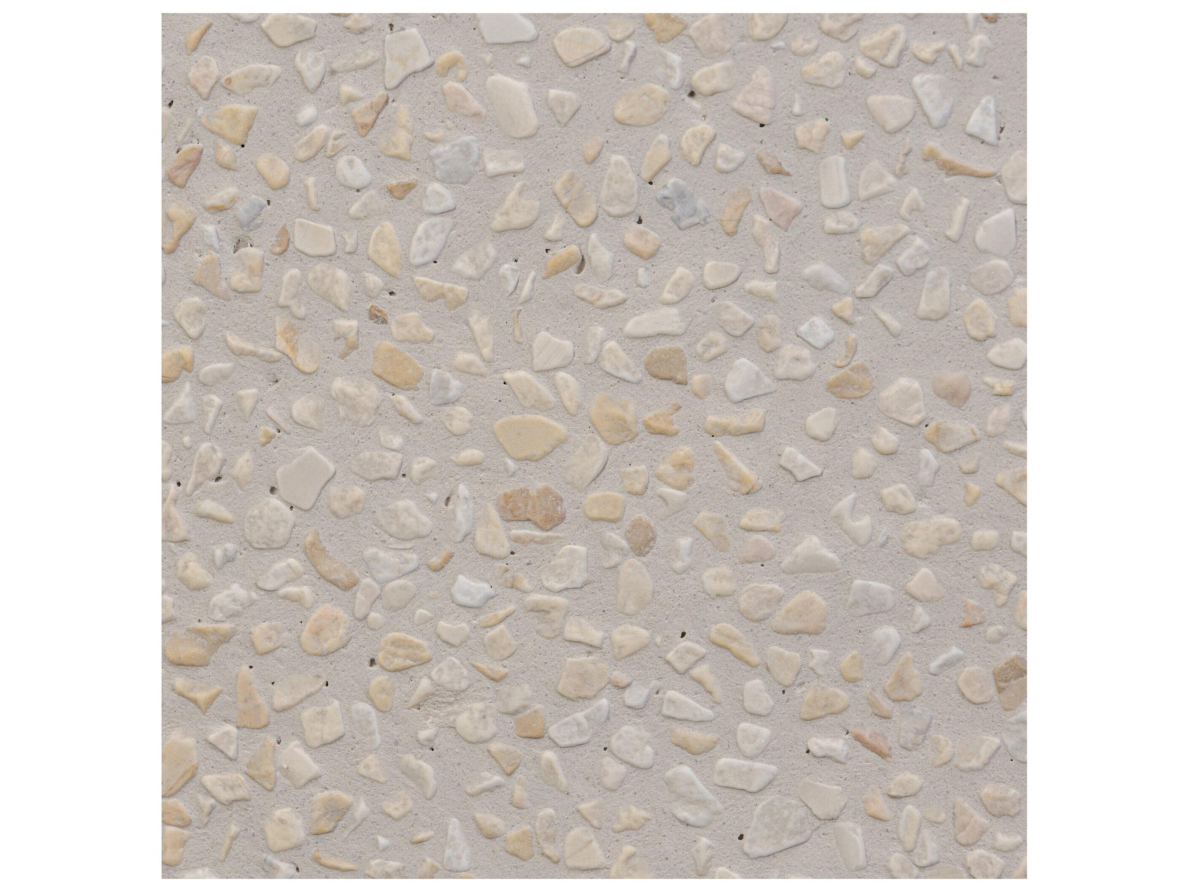 Luxecor Globetrotter Outdoor Pure Terrazzo 35.5" Round Coffee Table