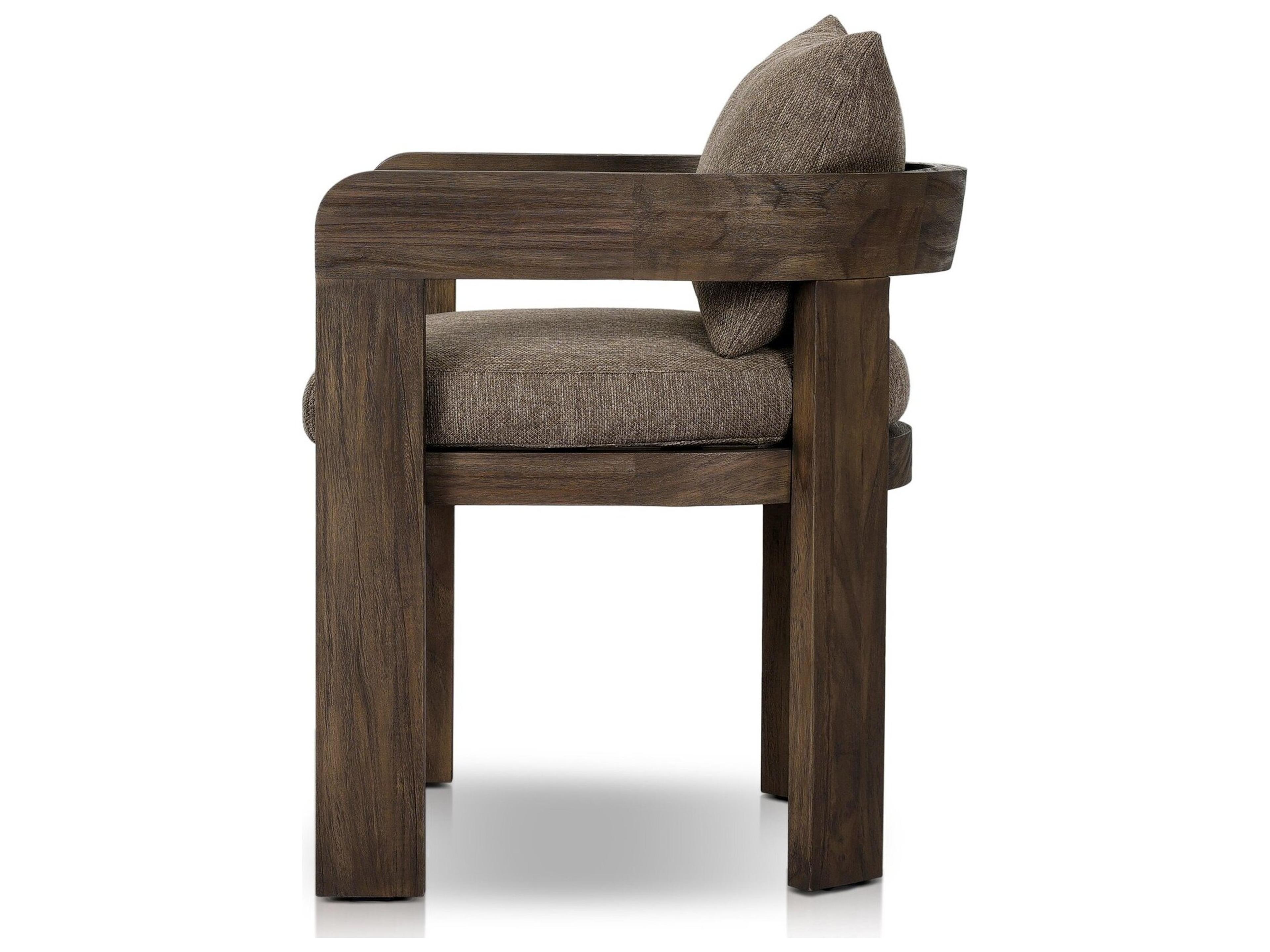 Four Hands Outdoor Providence Hawkins  Swivel Chair - Faye Cream