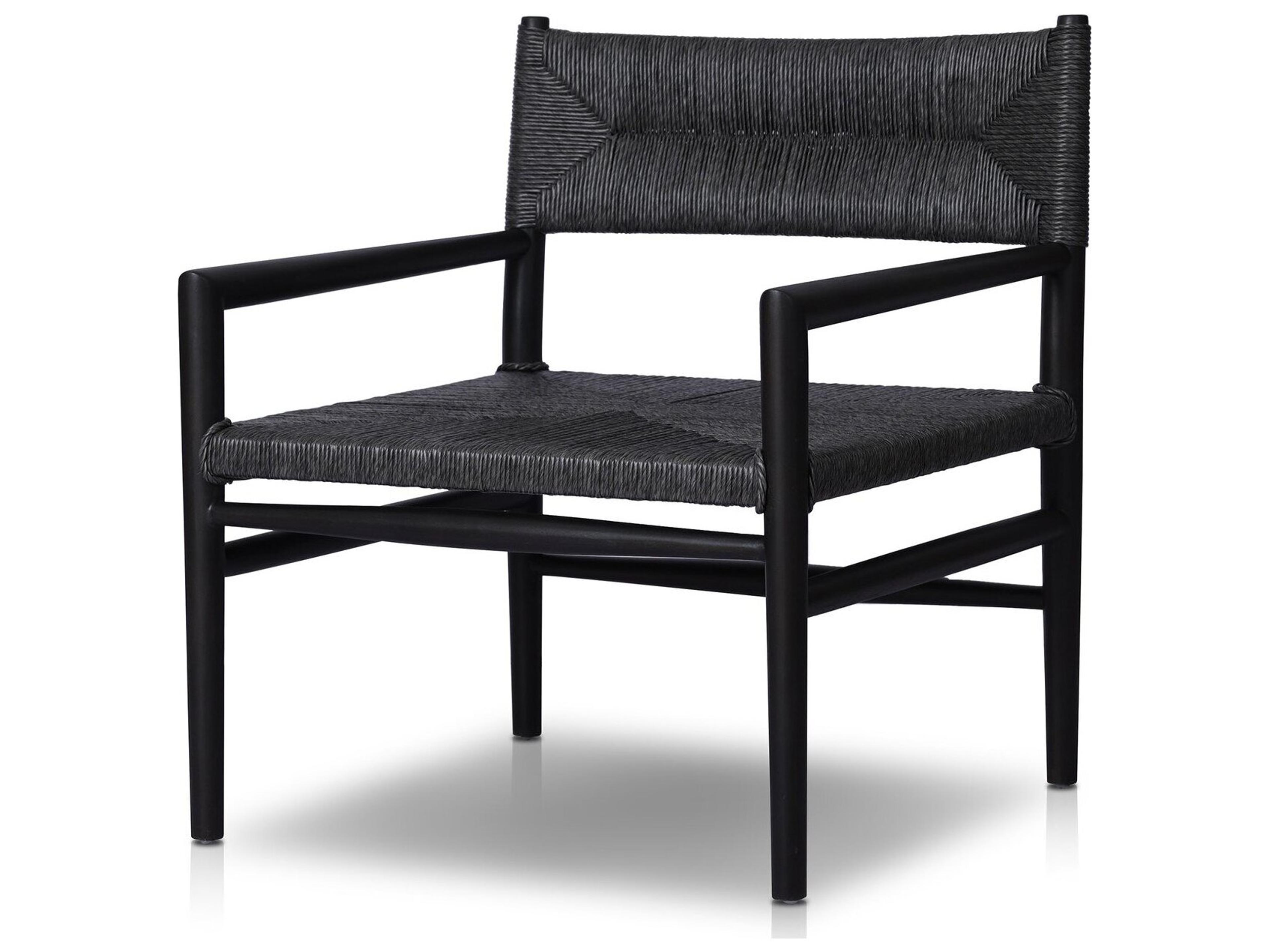 Globetrotter Outdoor Teak Wicker Lounge Chair