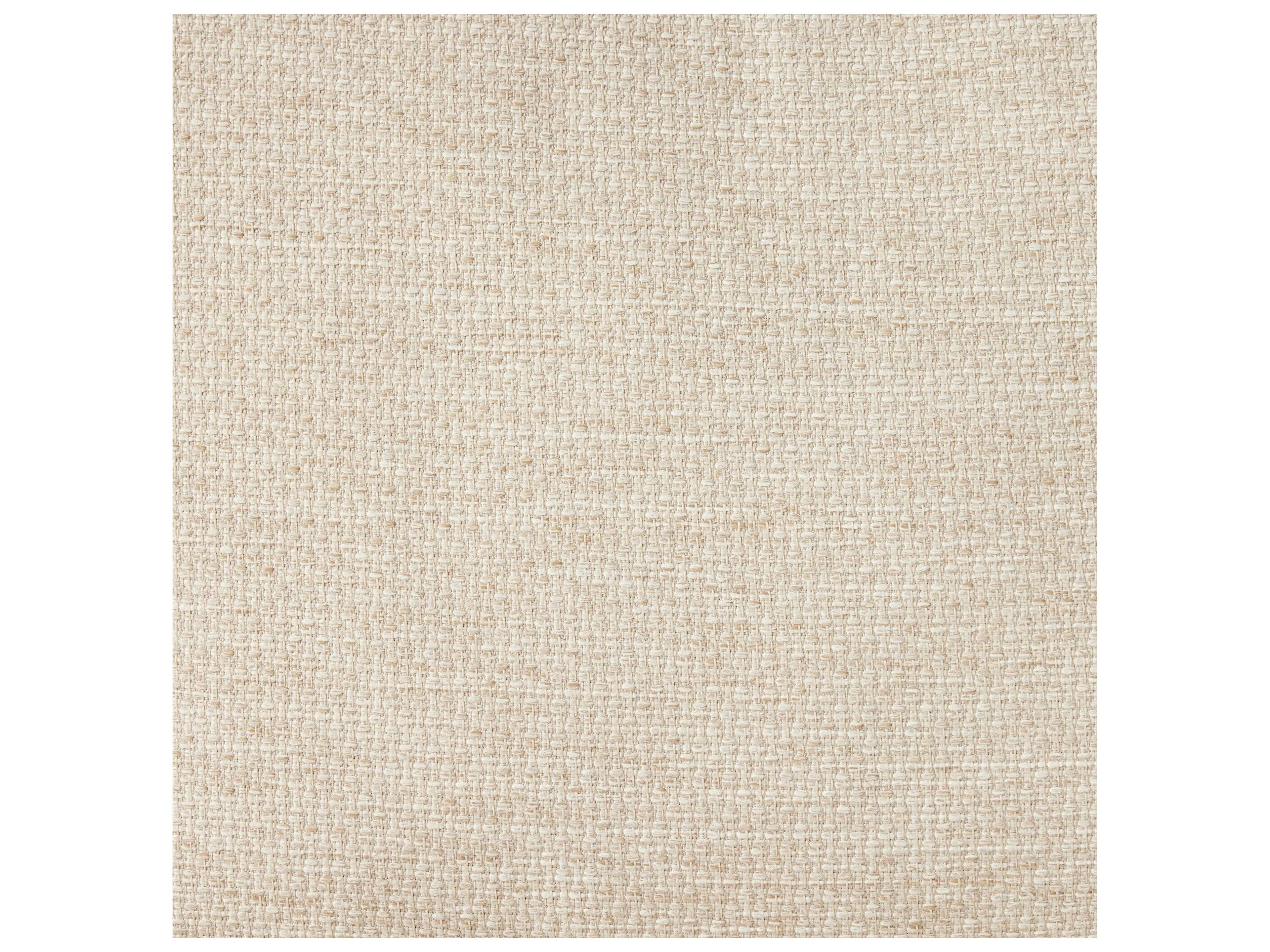 Four Hands Outdoor Duvall Natural Teak Three-Piece Sectional Sofa with Casa Cream Cushion