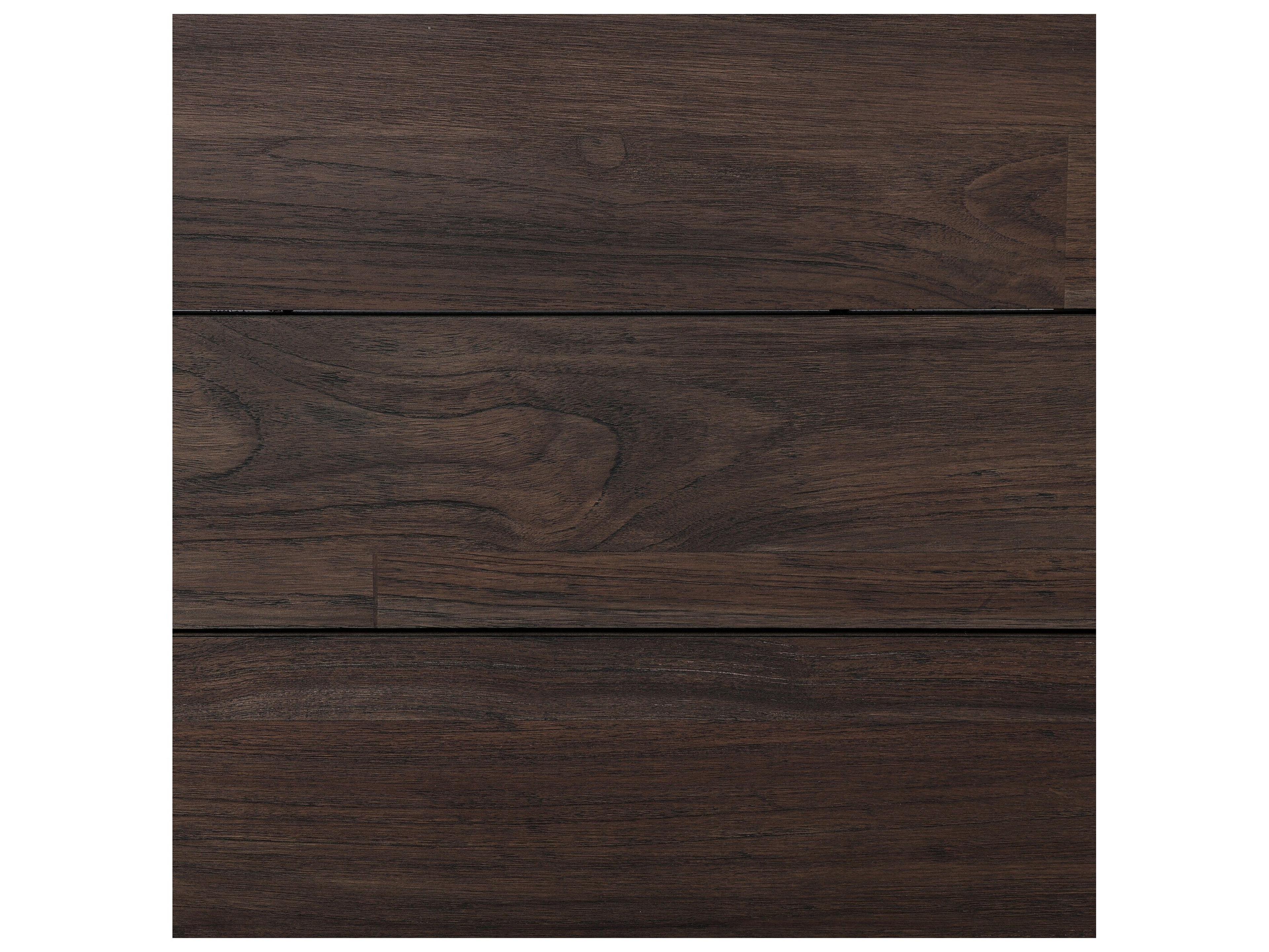 Four Hands Outdoor Soho Outdoor Dining Table - Stained Saddle Brown