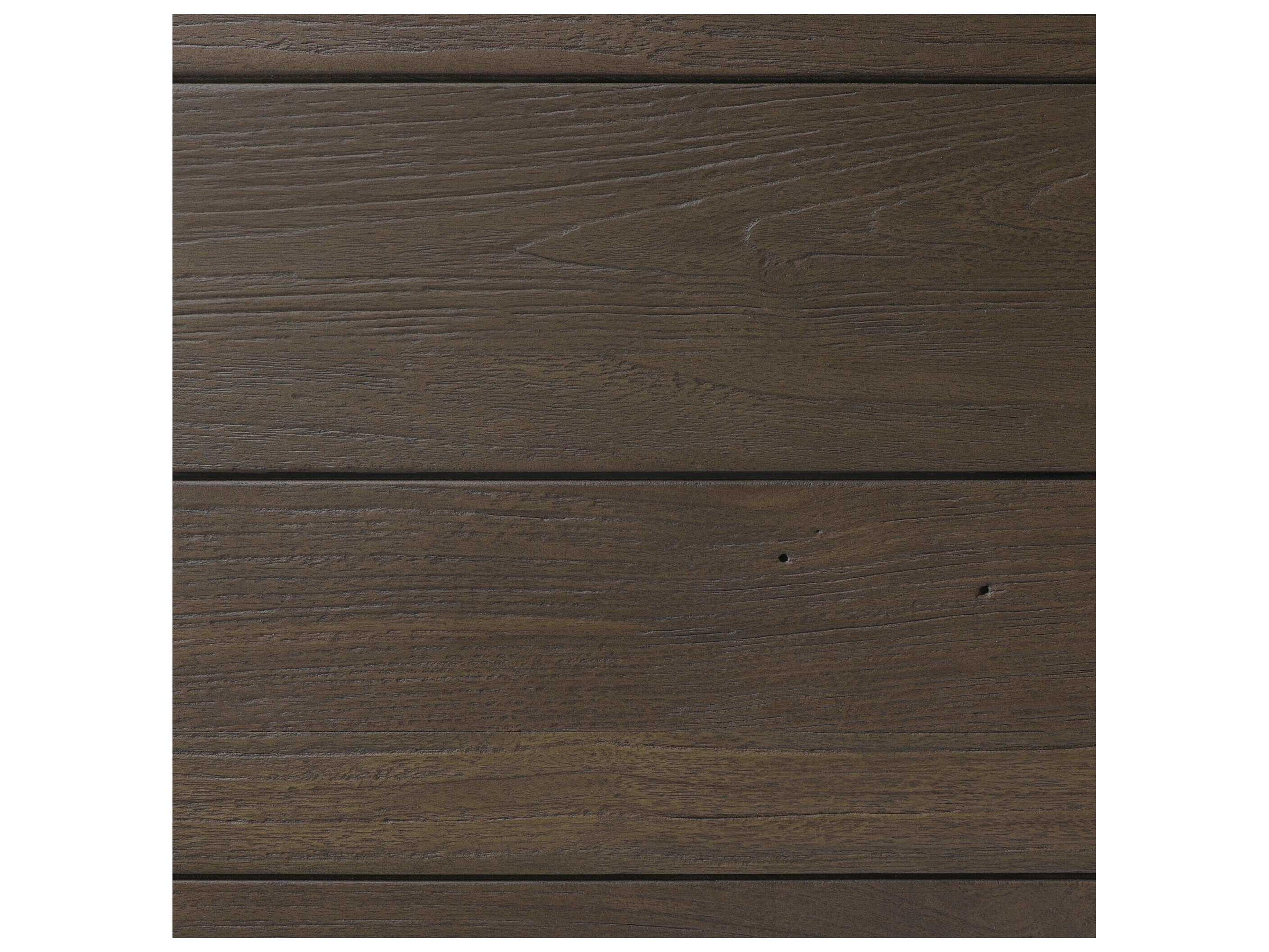 Luxecor Globetrotter Outdoor Soho Stained Heritage Brown Teak Square End Table