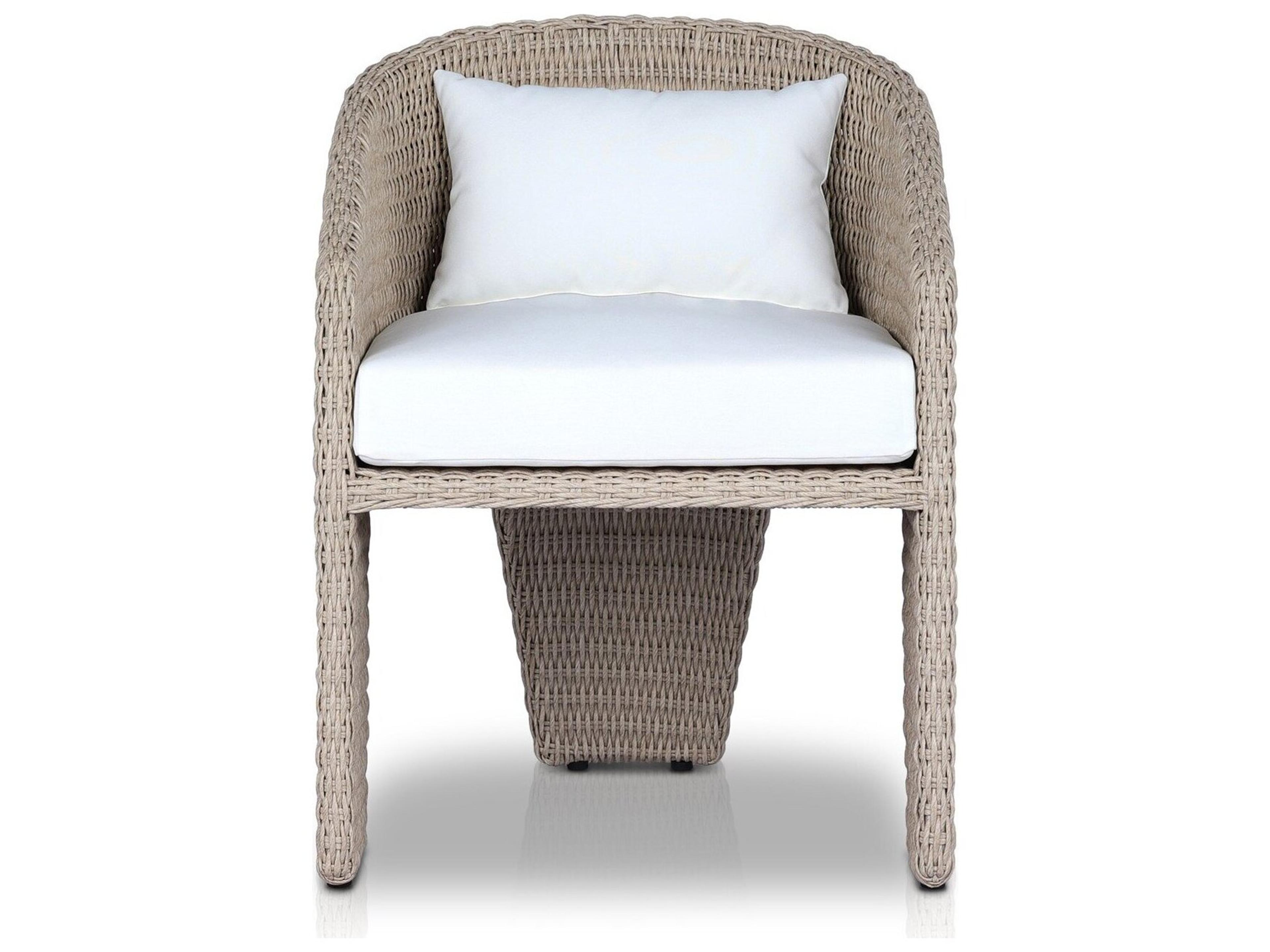 Four Hands Outdoor Providence Hawkins  Dining Chair - Faye Cream