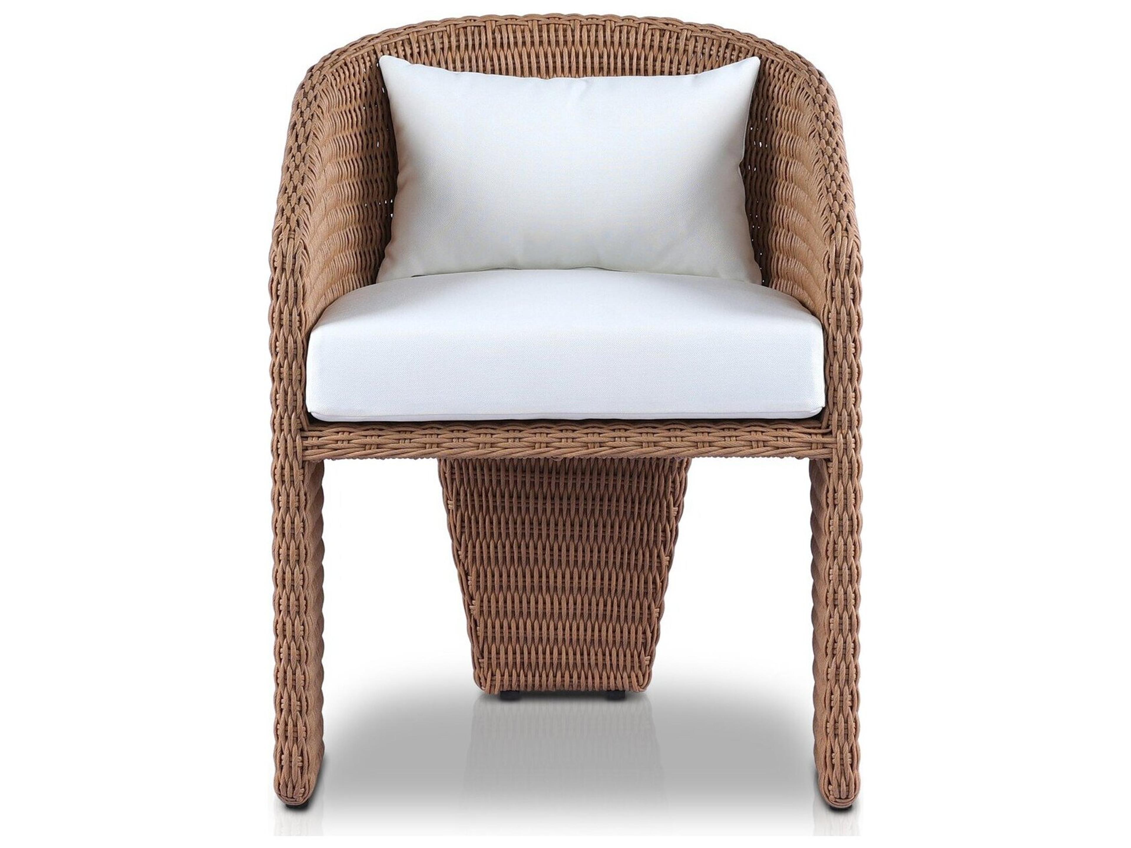 Four Hands Outdoor Providence Hawkins  Dining Chair - Faye Cream