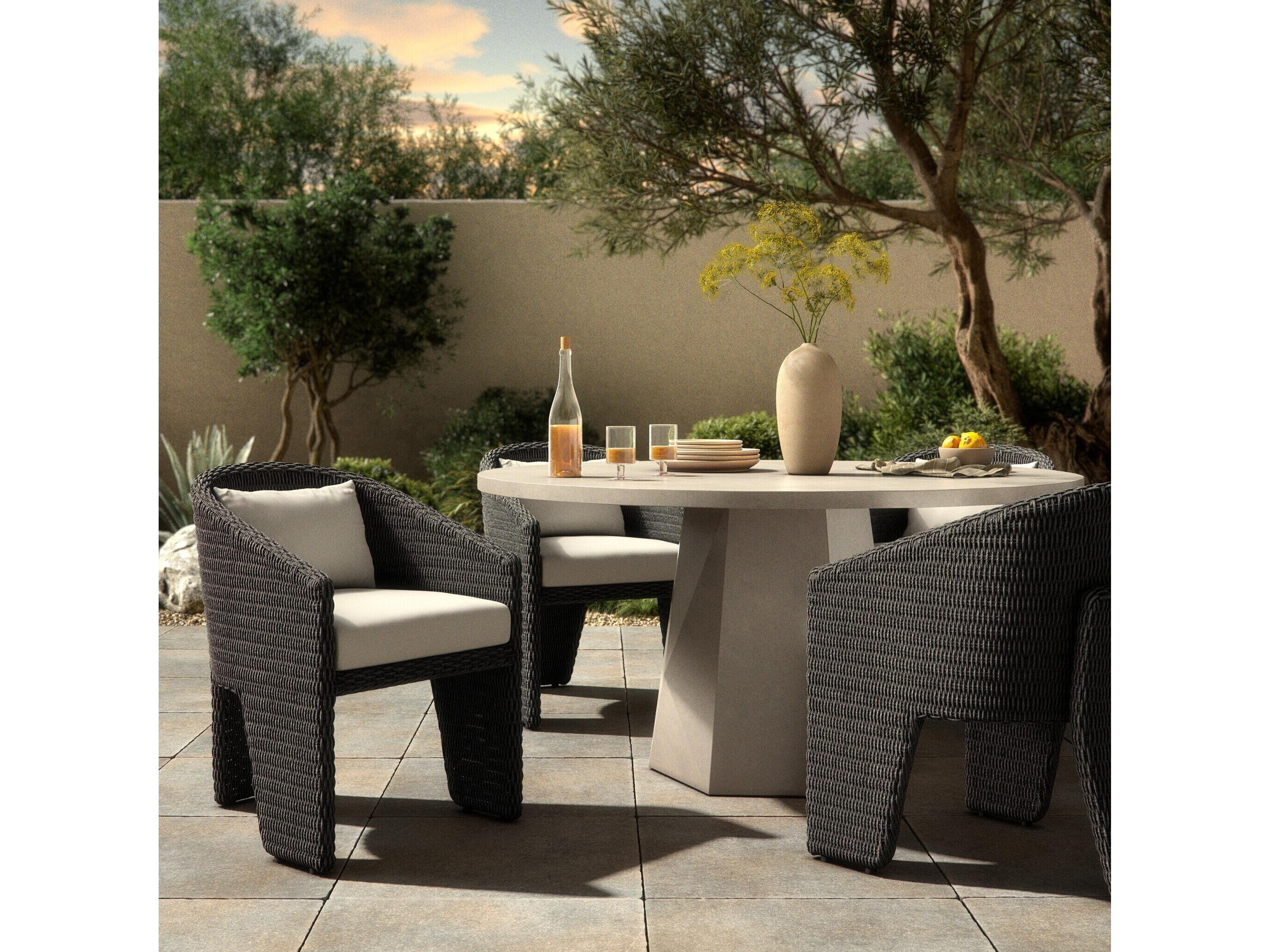 Four Hands Outdoor Pembrook Jackson  Dining Chair - Ellor Brown