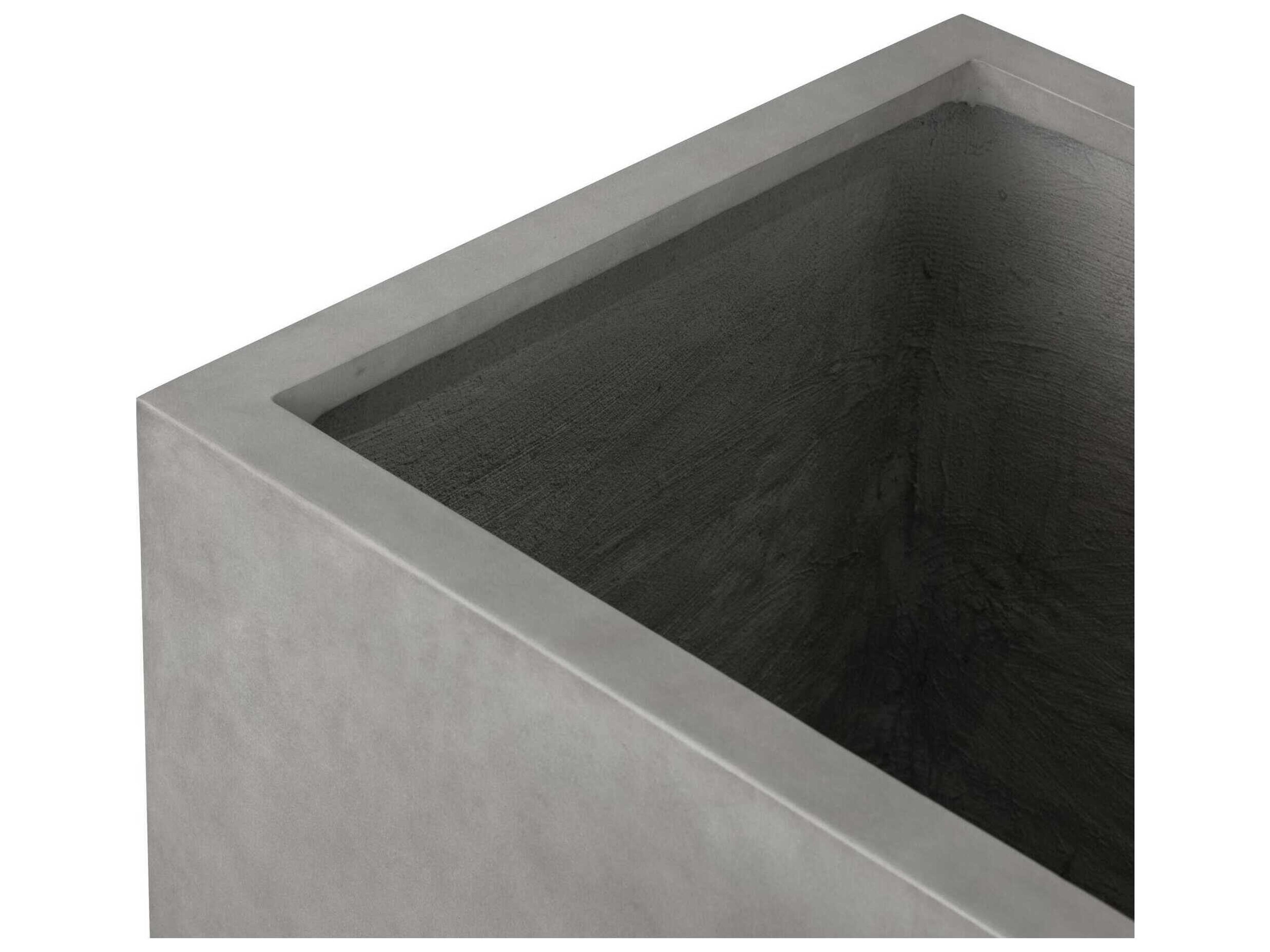 Four Hands Outdoor Thayer Kiro Natural Grey Concrete Planter