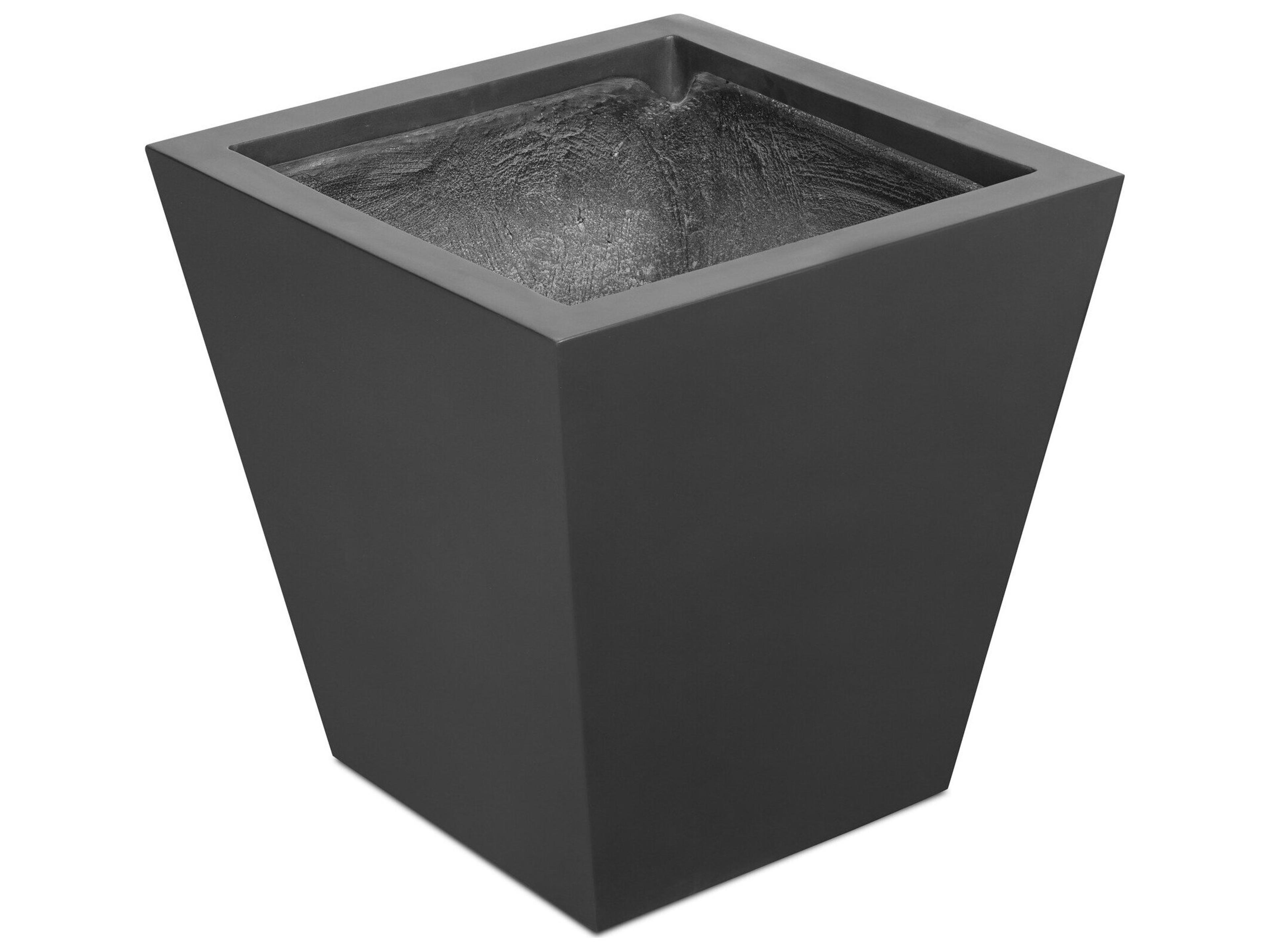 Four Hands Outdoor Thayer Black Concrete Planter