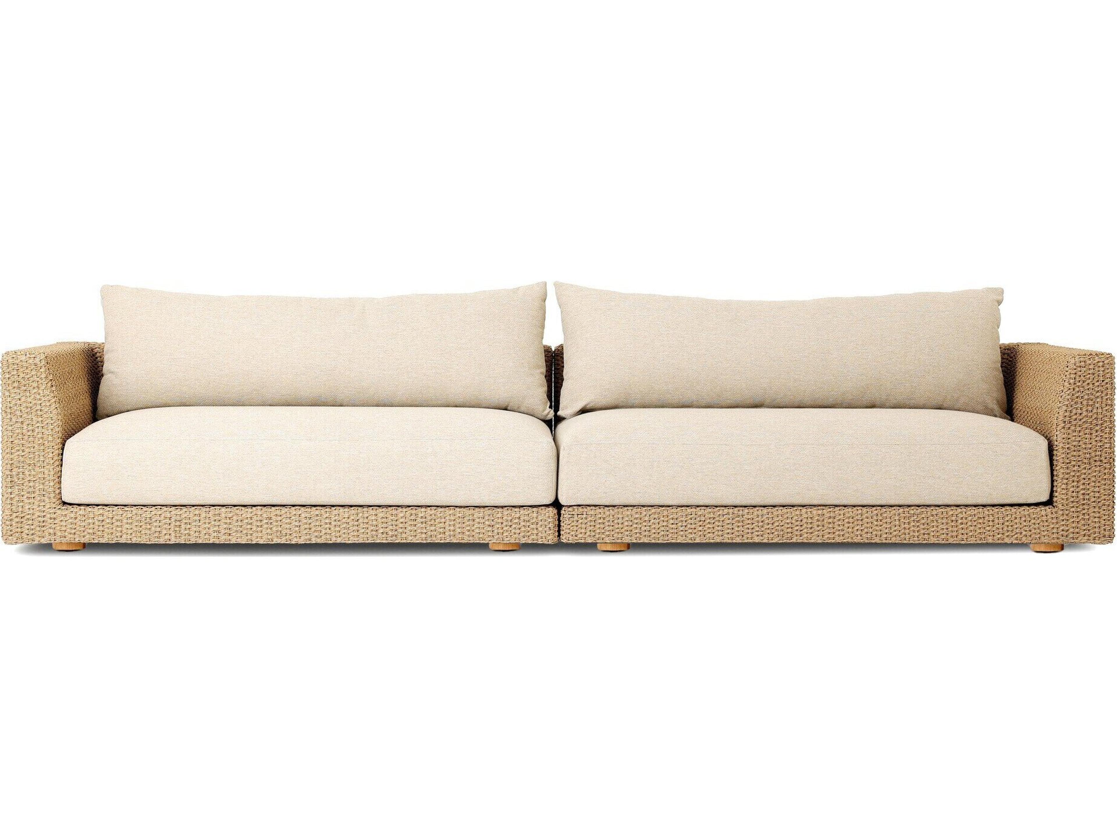 Four Hands Outdoor Solano Casa Cream Cushion Sofa