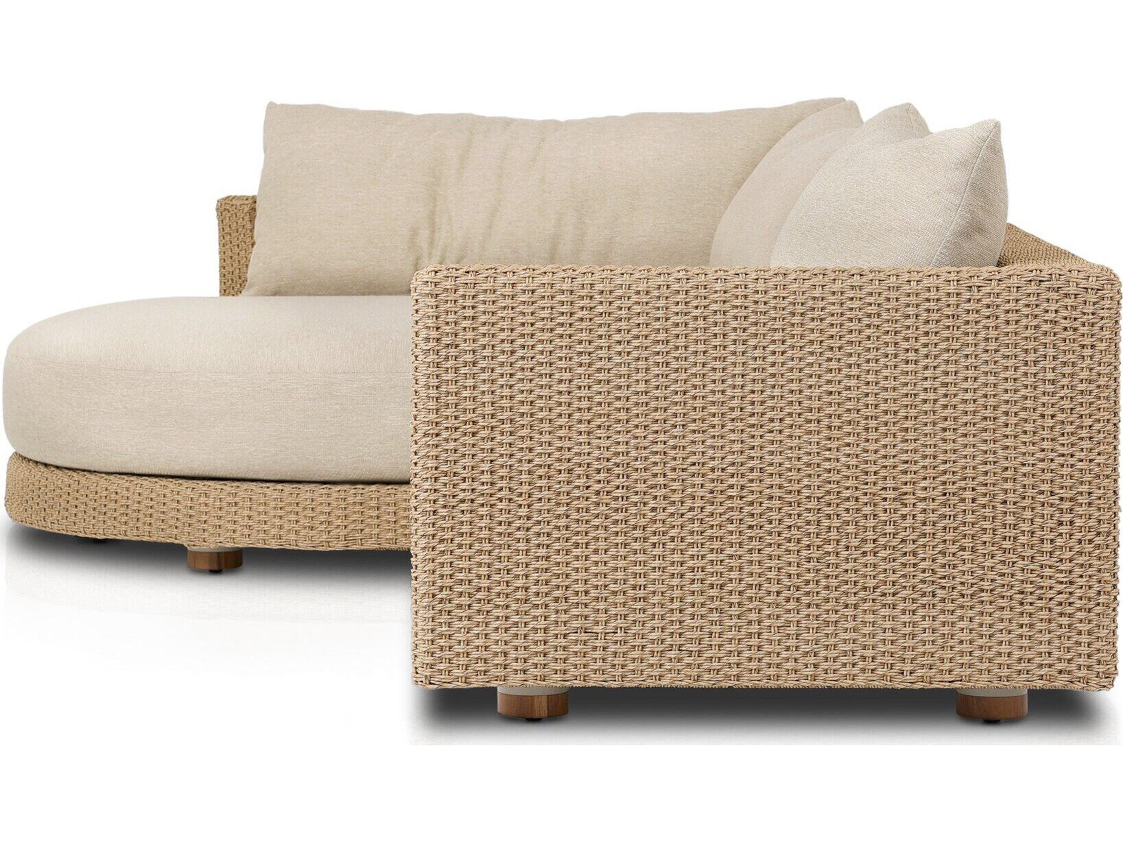 Four Hands Outdoor Solano Casa Cream Cushion Sectional