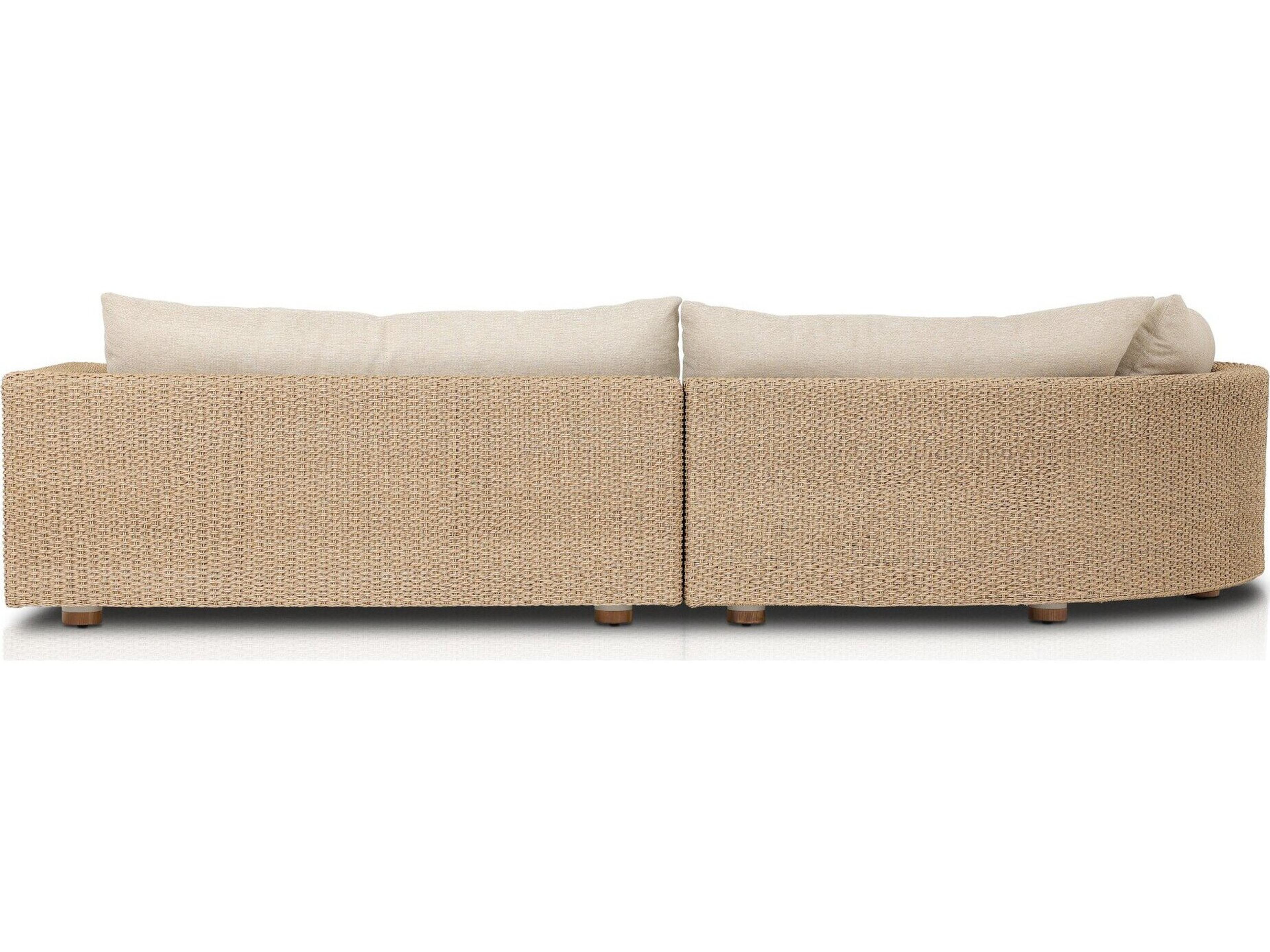 Four Hands Outdoor Solano Casa Cream Cushion Sectional