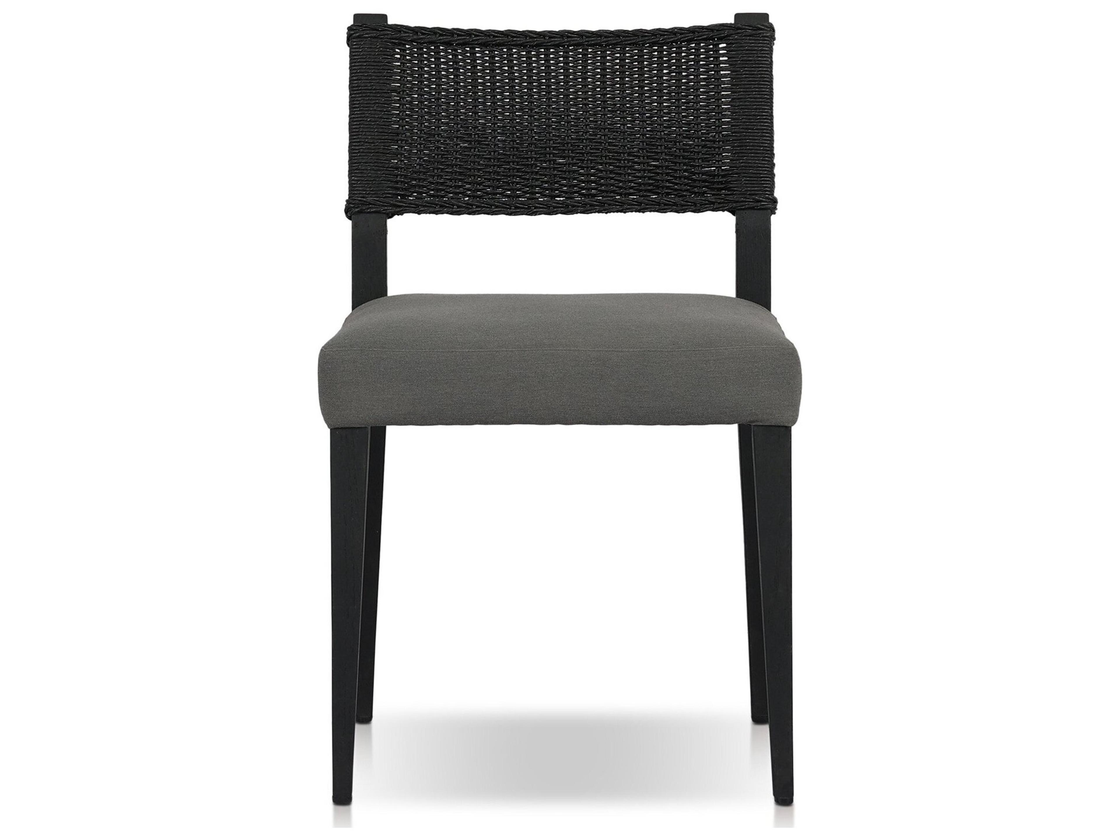 Four Hands Outdoor Garwood Ferris Dining Chair - Arashi Graphite