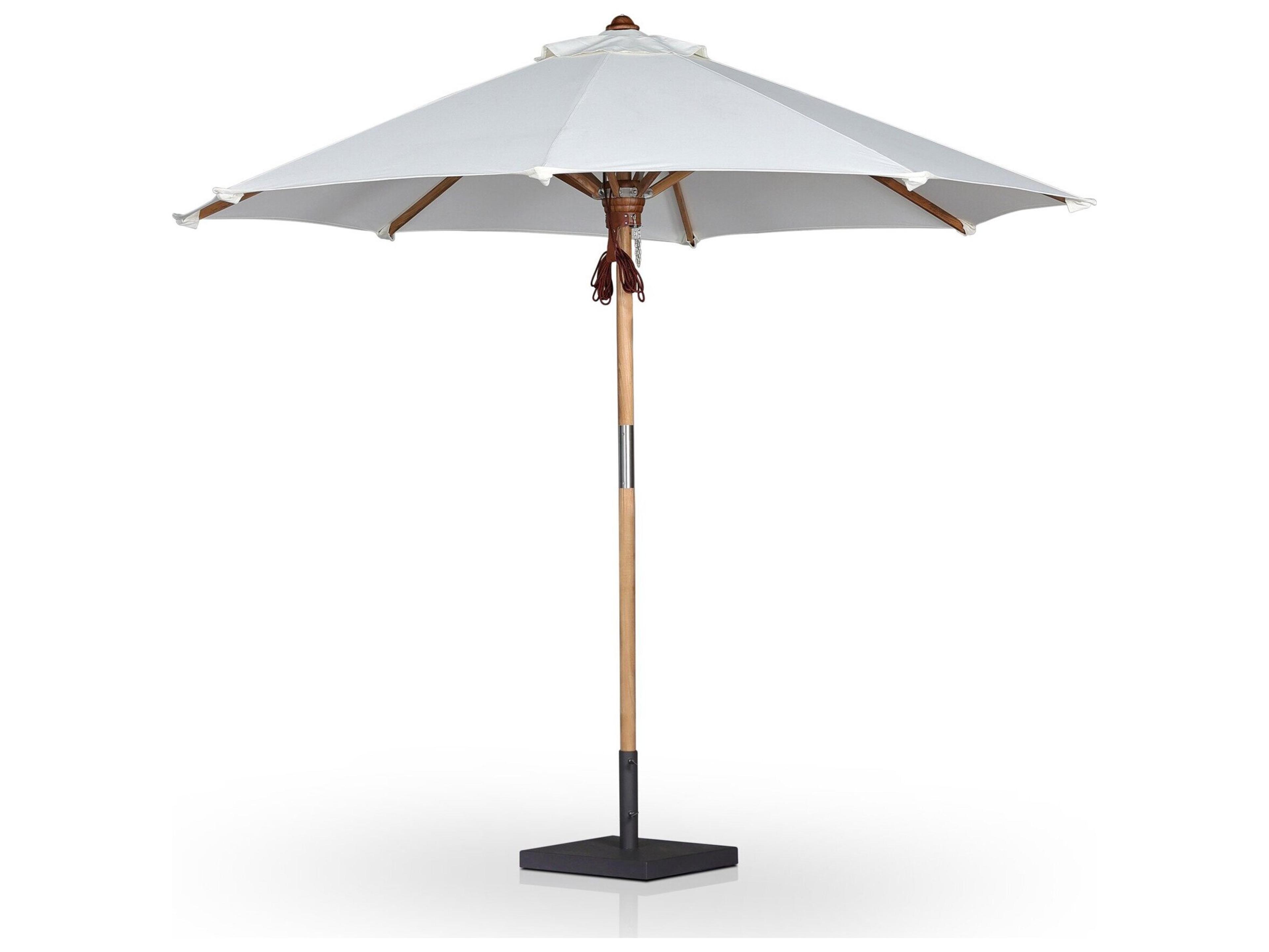 Garwood Baska Arashi Salt Fine Sanded Teak Umbrella