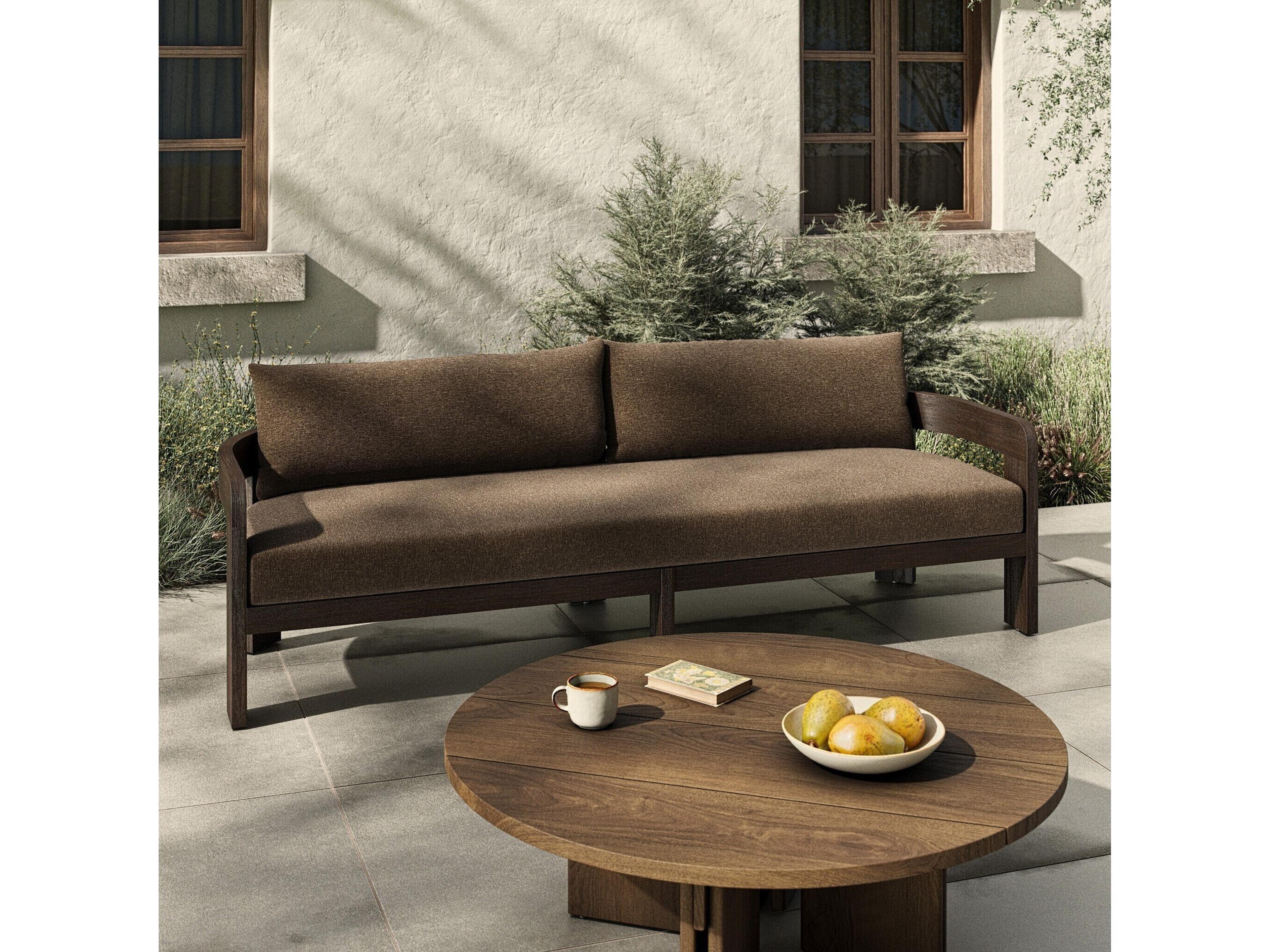 Four Hands Outdoor Duvall Roxy  Dining Chair - Faux Black Hyacinth