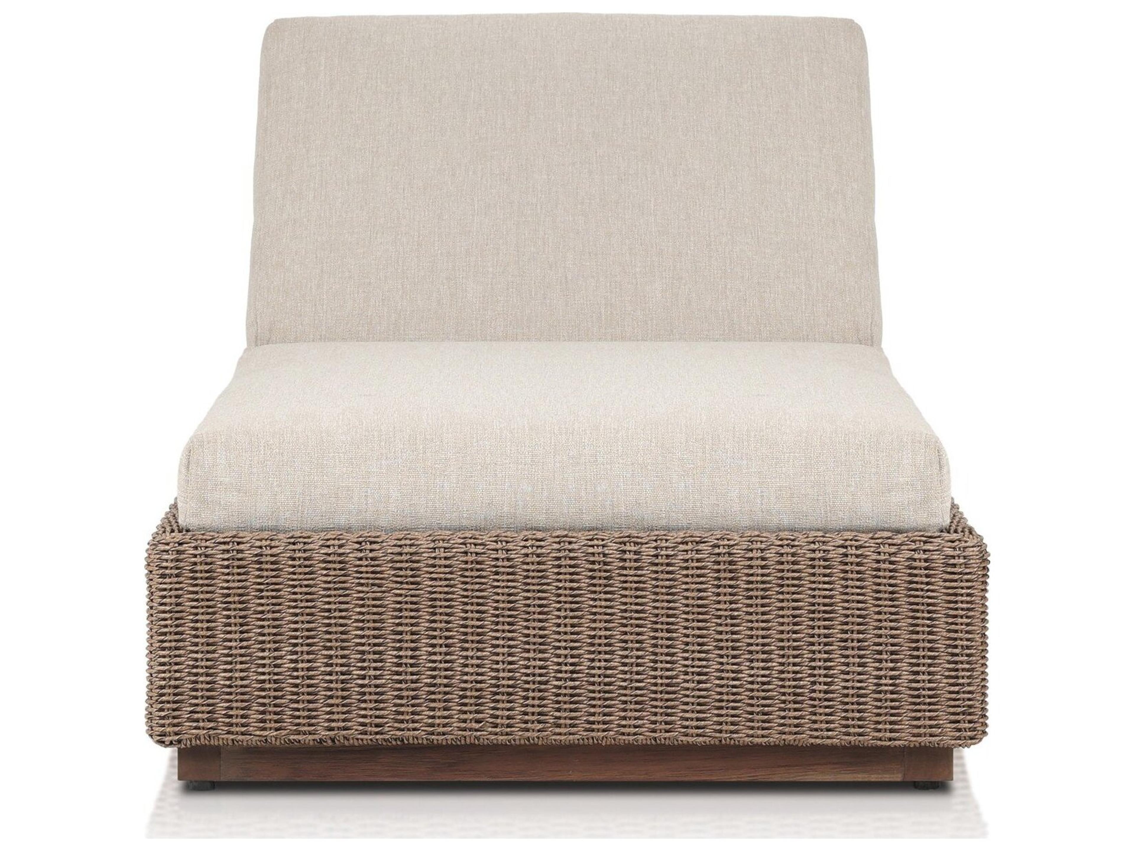 Four Hands Outdoor Solano Lorelei Chaise - Alessi Buff