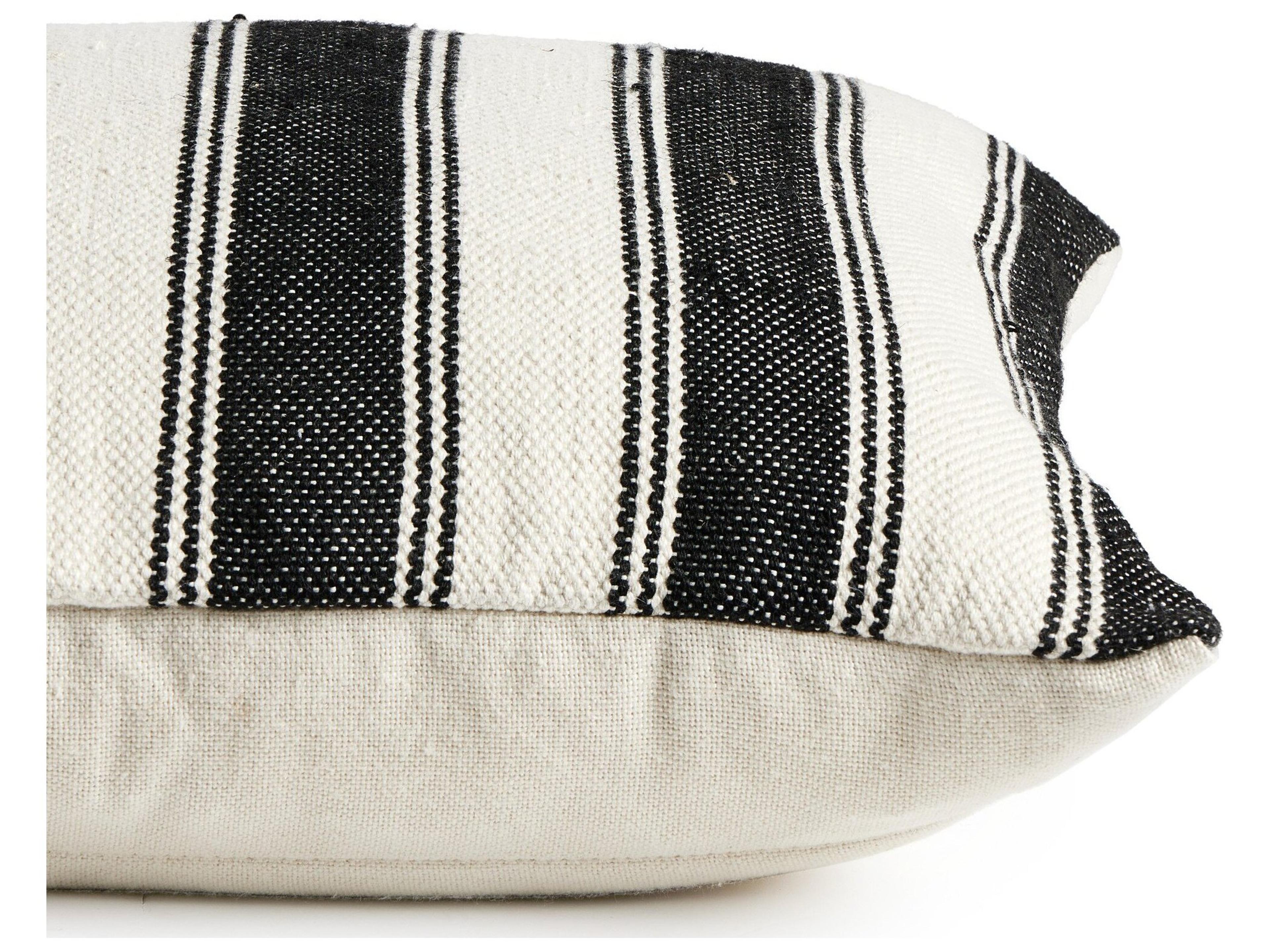 Four Hands Outdoor Nomad Ditmar Black Pillow