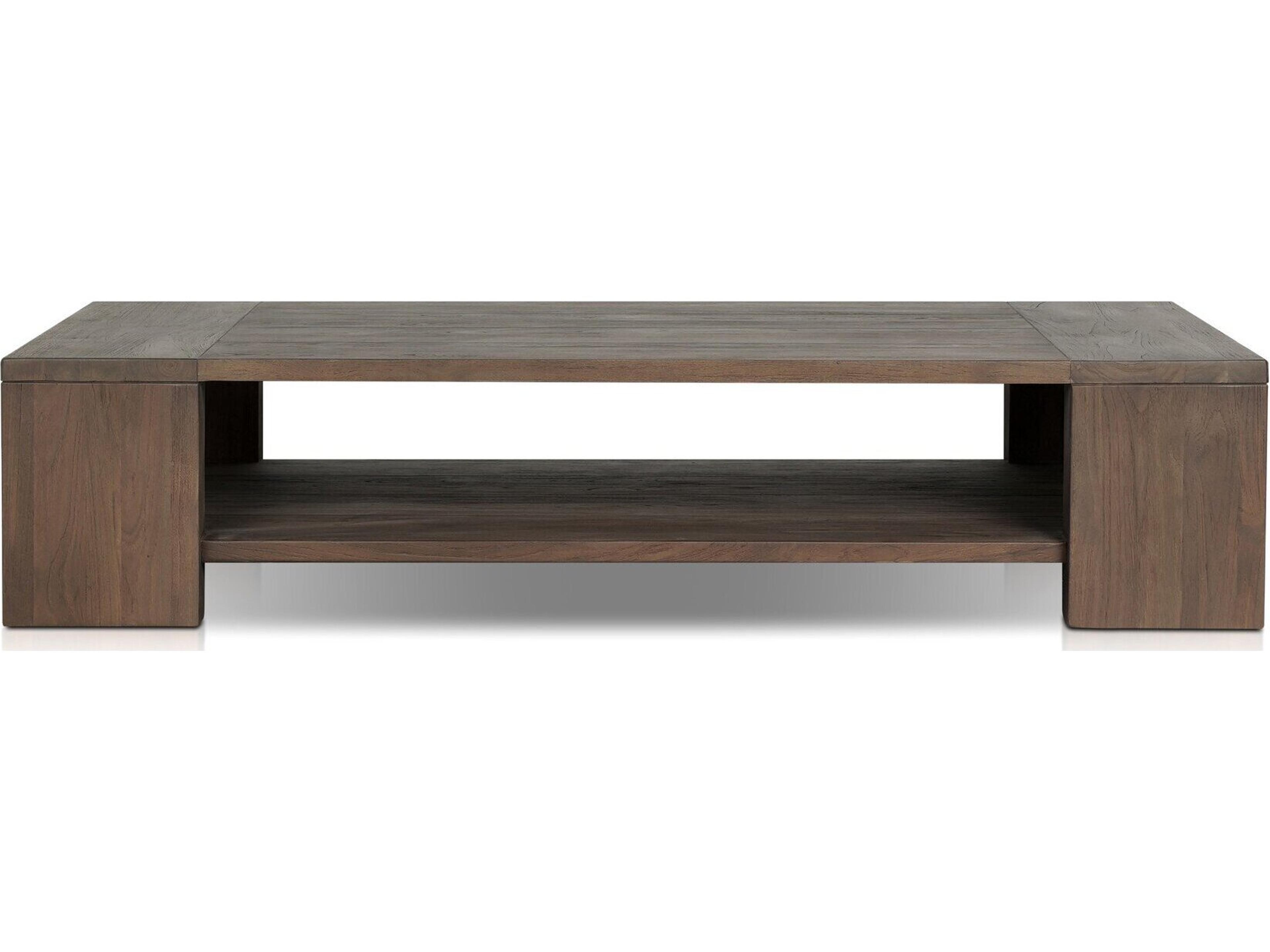 Luxecor Globetrotter Outdoor Roca Coffee Table - Stained Heritage Brown-FSC