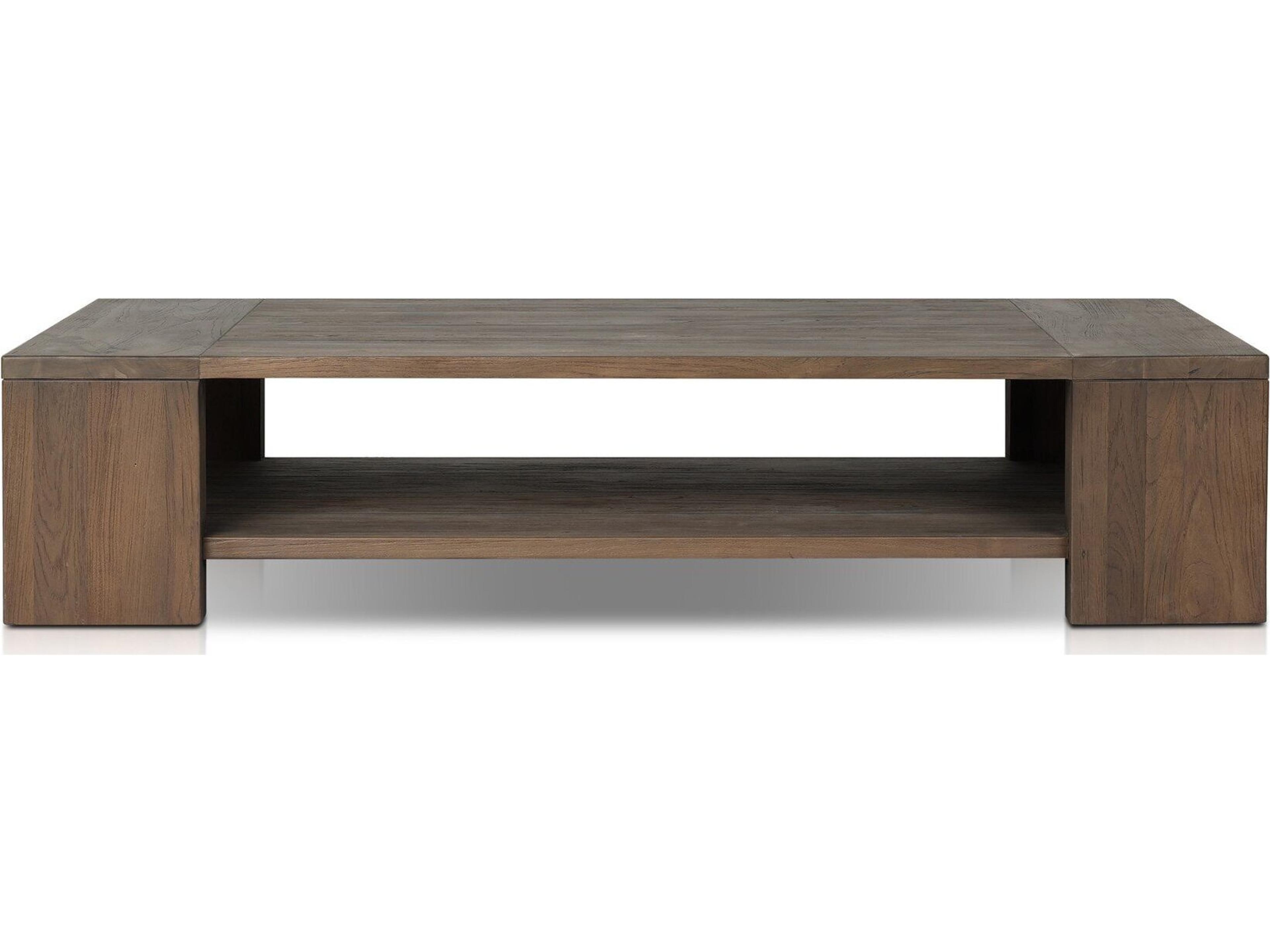Luxecor Globetrotter Outdoor Roca Coffee Table - Stained Heritage Brown-FSC