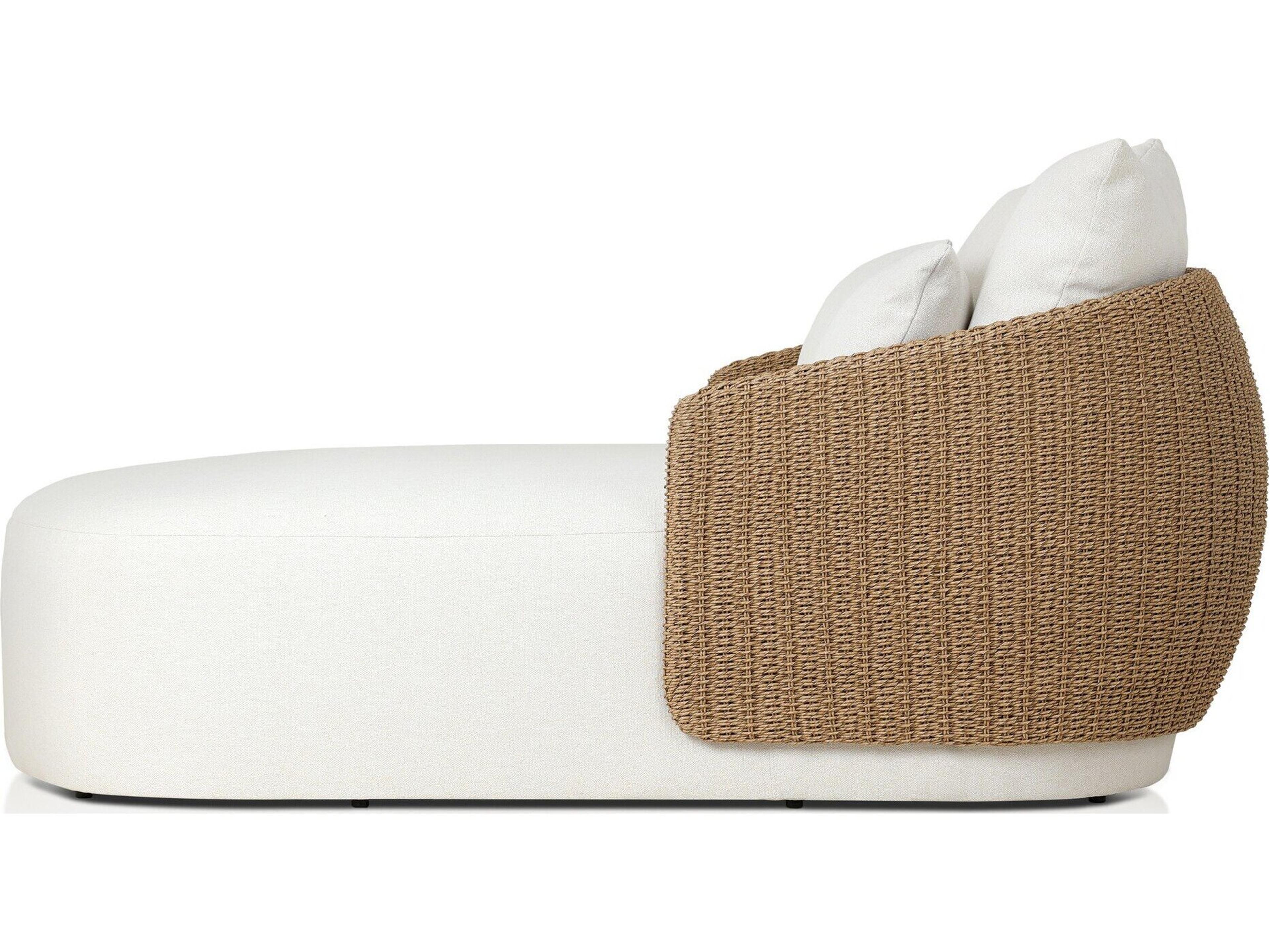 Four Hands Outdoor Solano Reine  Chaise - Alessi Linen