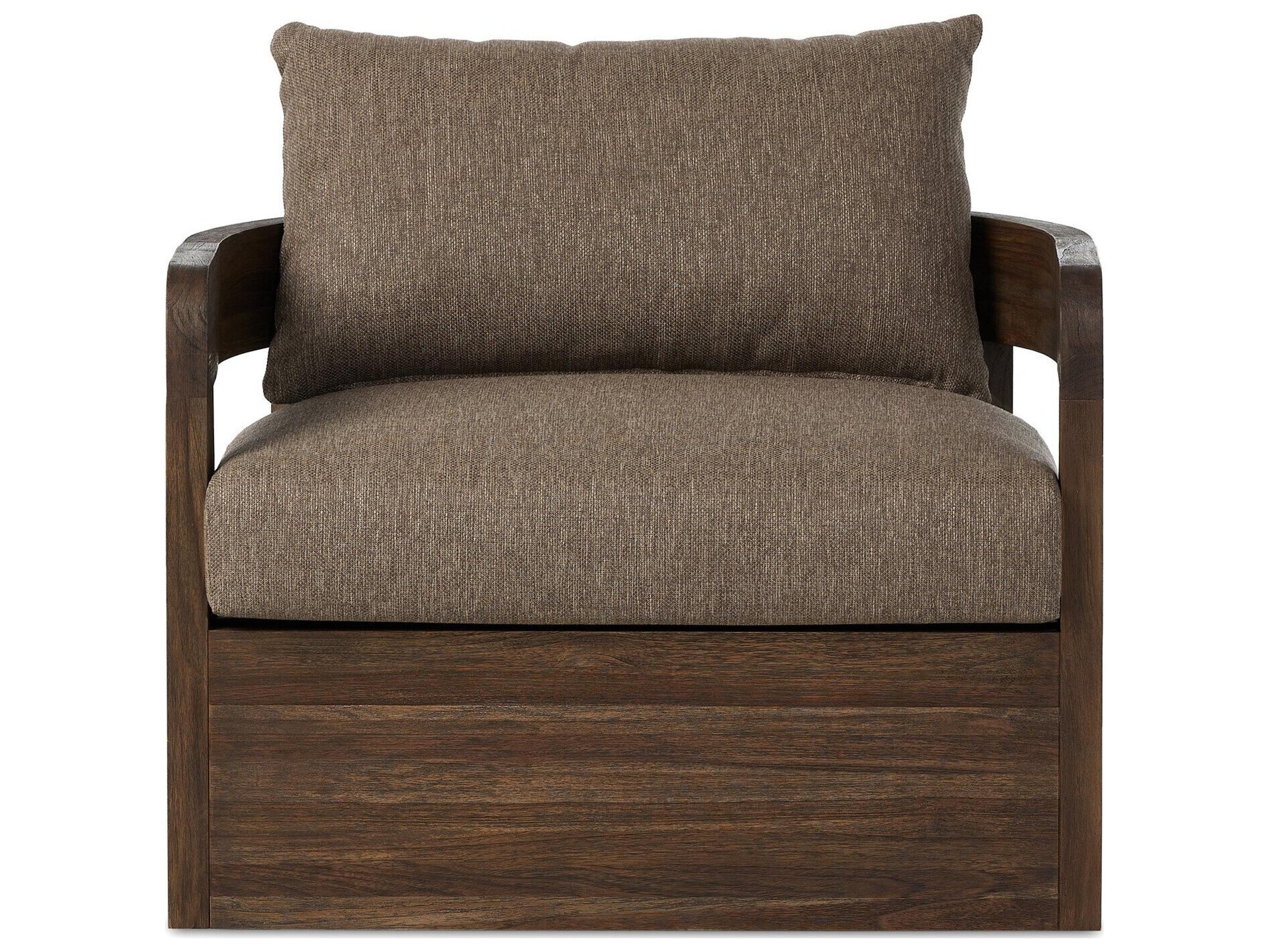 Luxecor Globetrotter Outdoor Jackson Swivel Chair - Ellor Brown