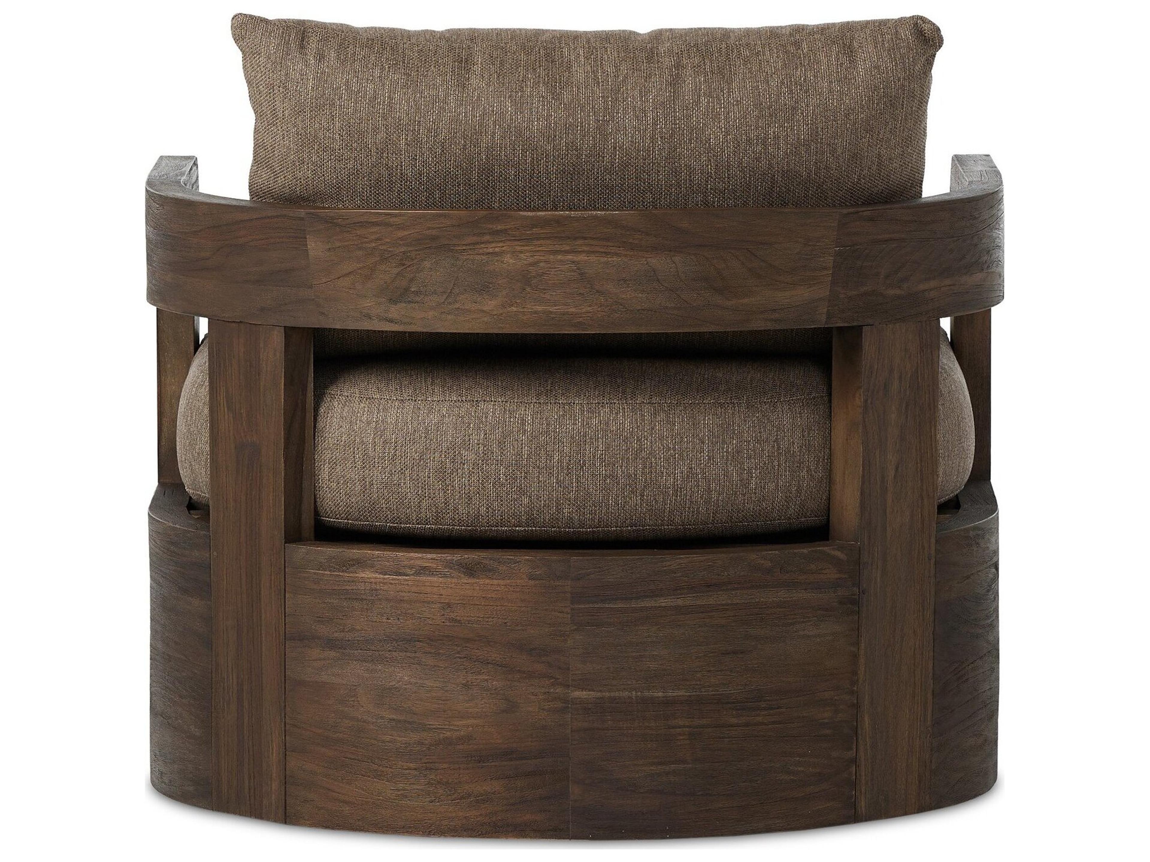 Luxecor Globetrotter Outdoor Jackson Swivel Chair - Ellor Brown