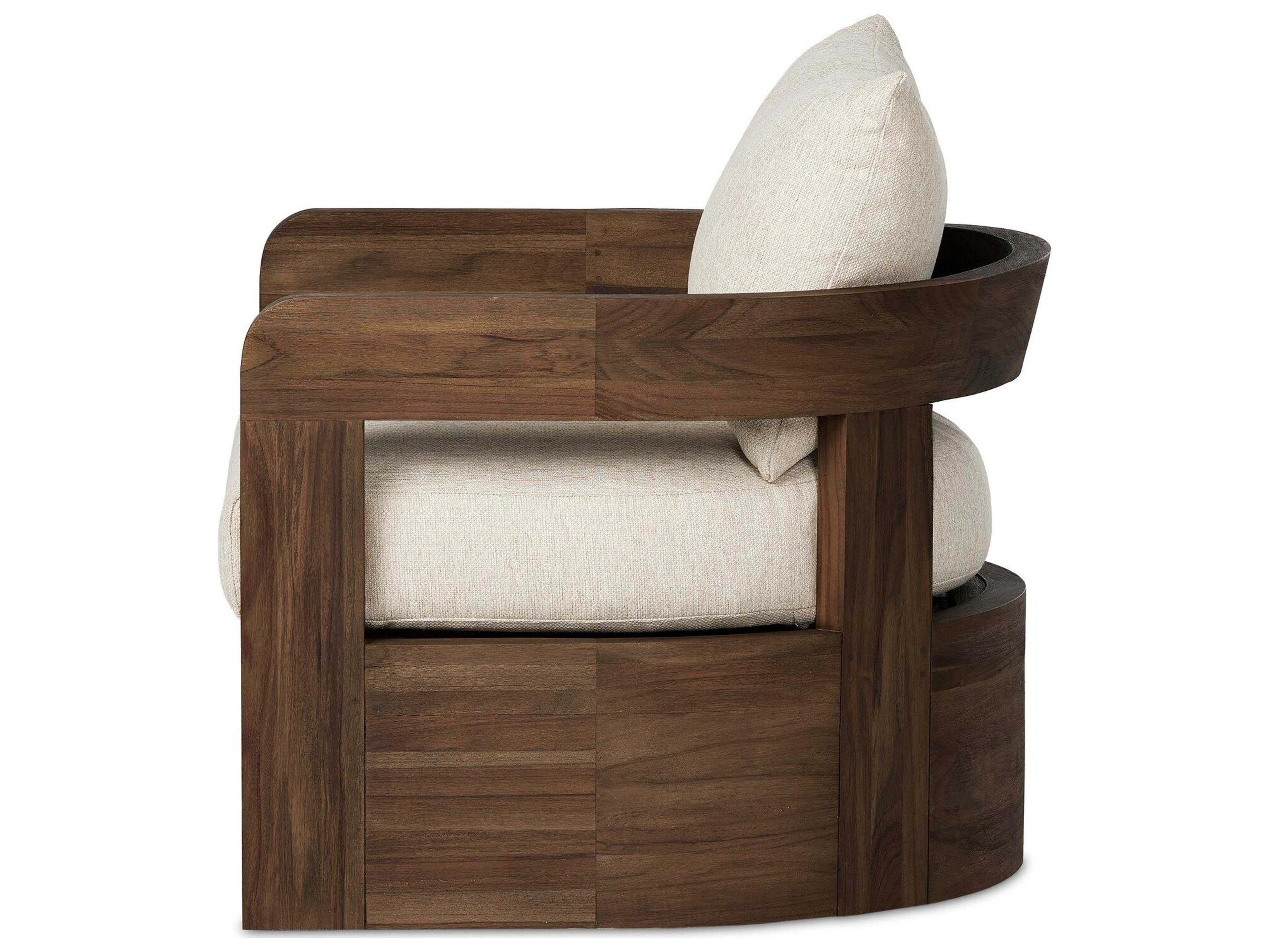 Globetrotter Outdoor Jackson Swivel Chair - Ellor Beige