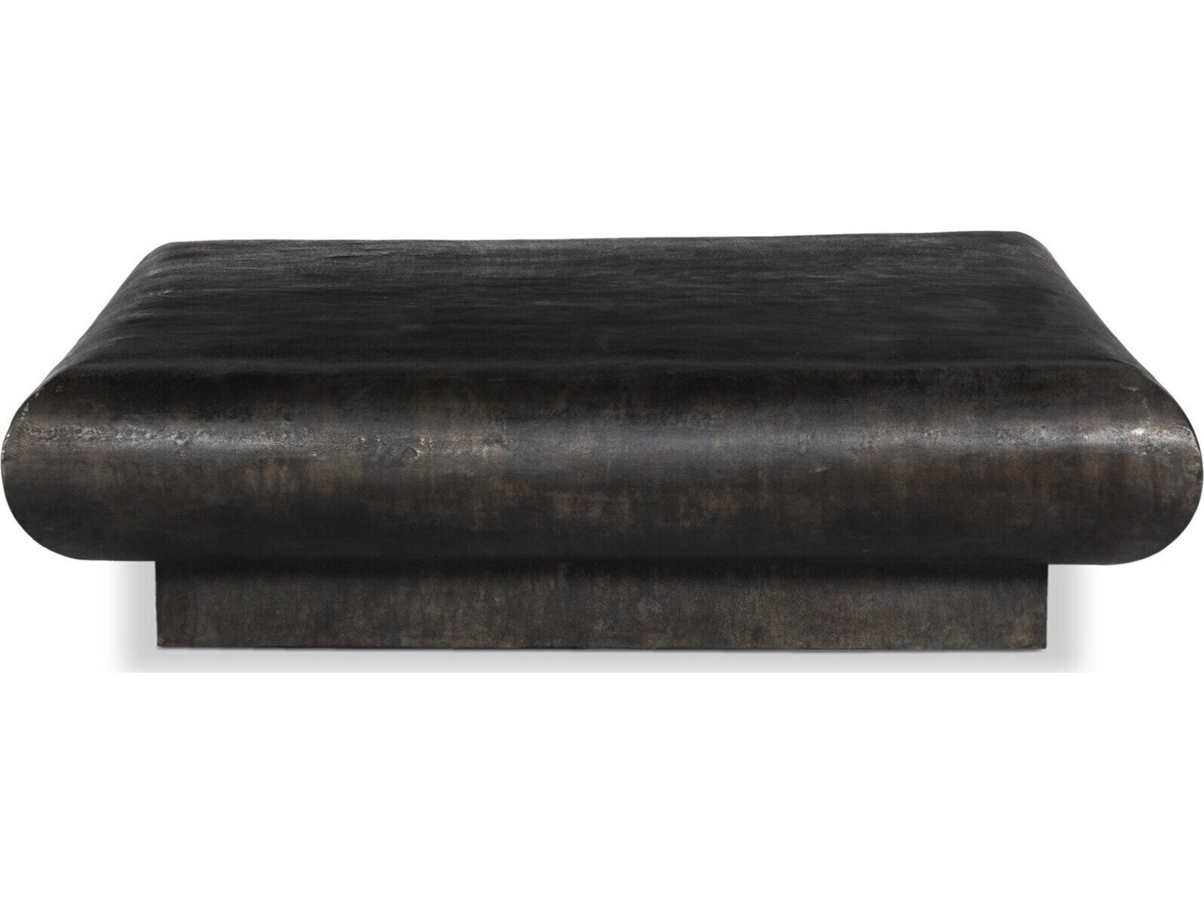 Luxecor Globetrotter Outdoor Ambra Coffee Table- - Distressed Bronze