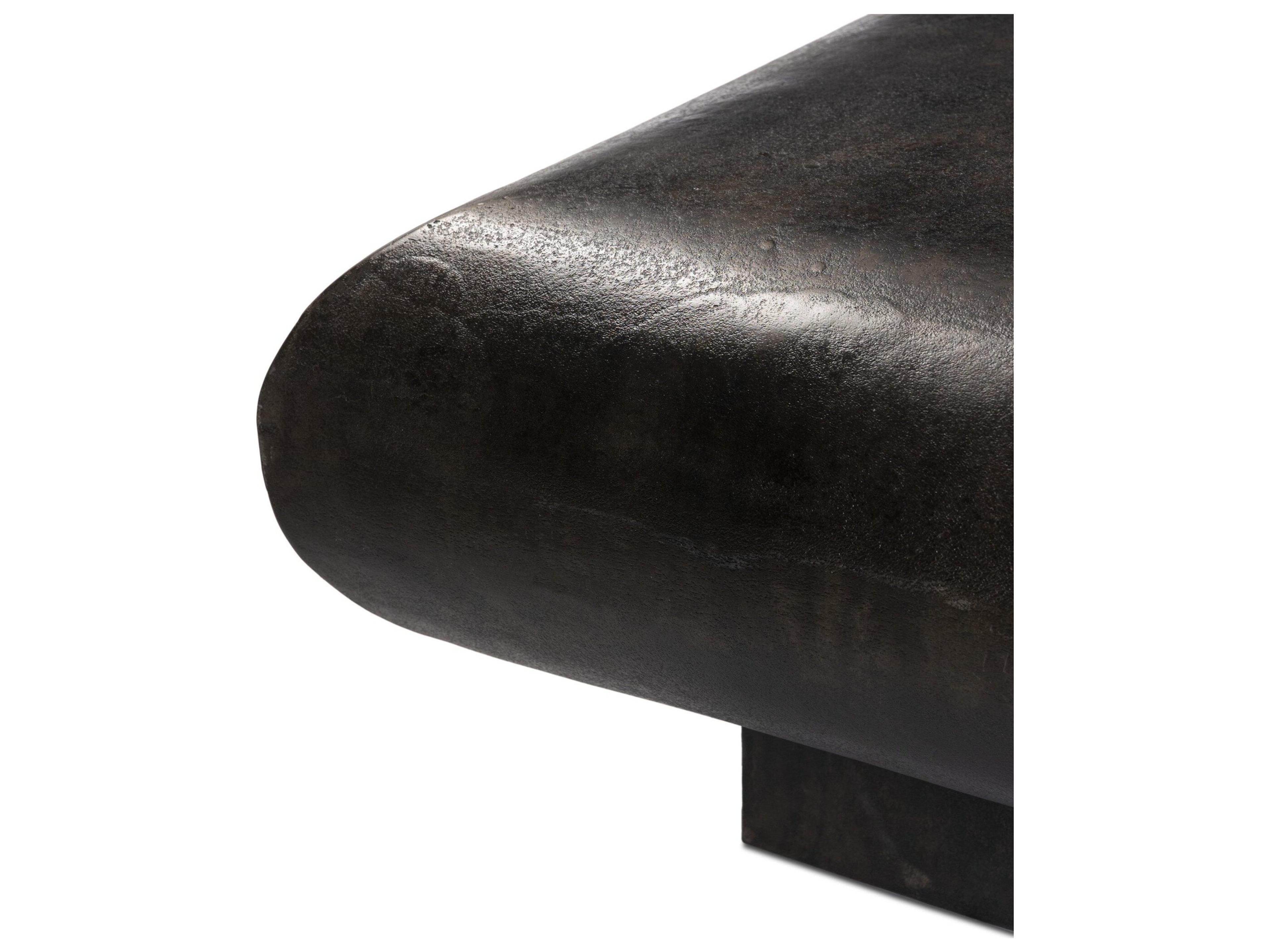 Luxecor Globetrotter Outdoor Ambra Coffee Table- - Distressed Bronze