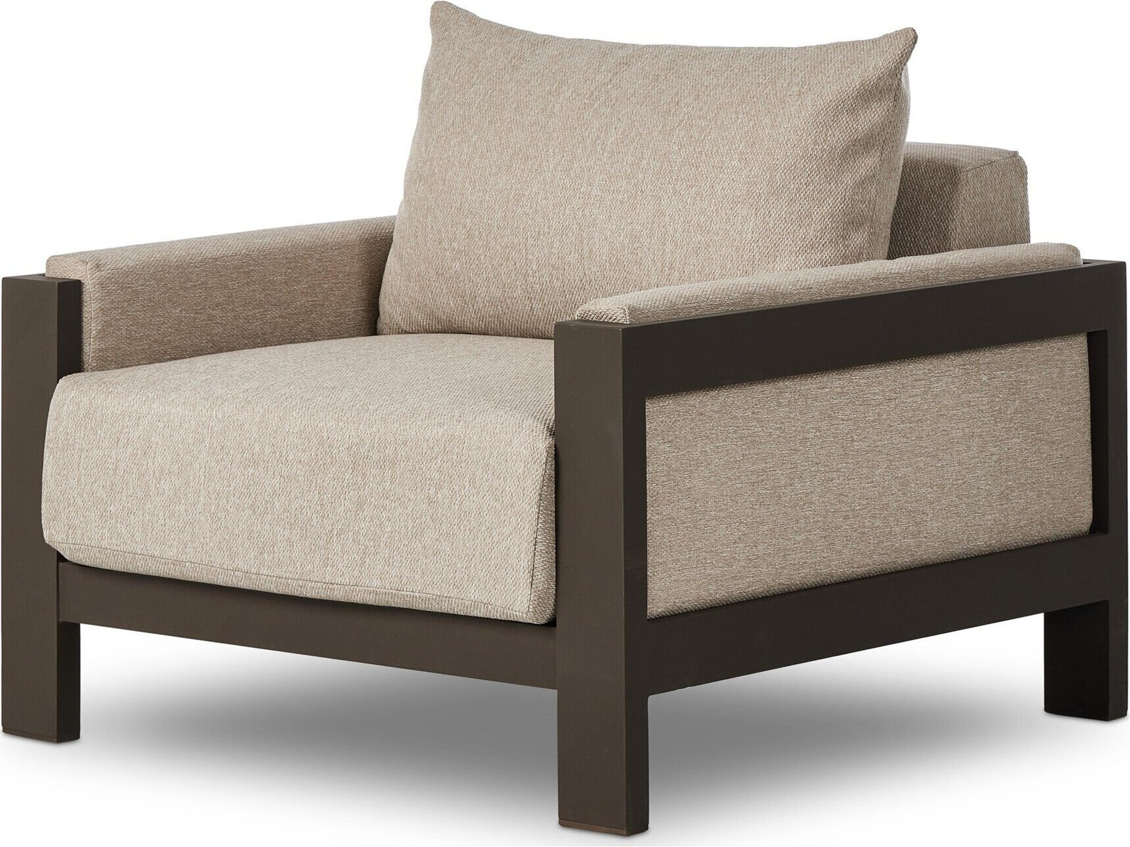 Solano Aluminum Cushion Lounge Chair