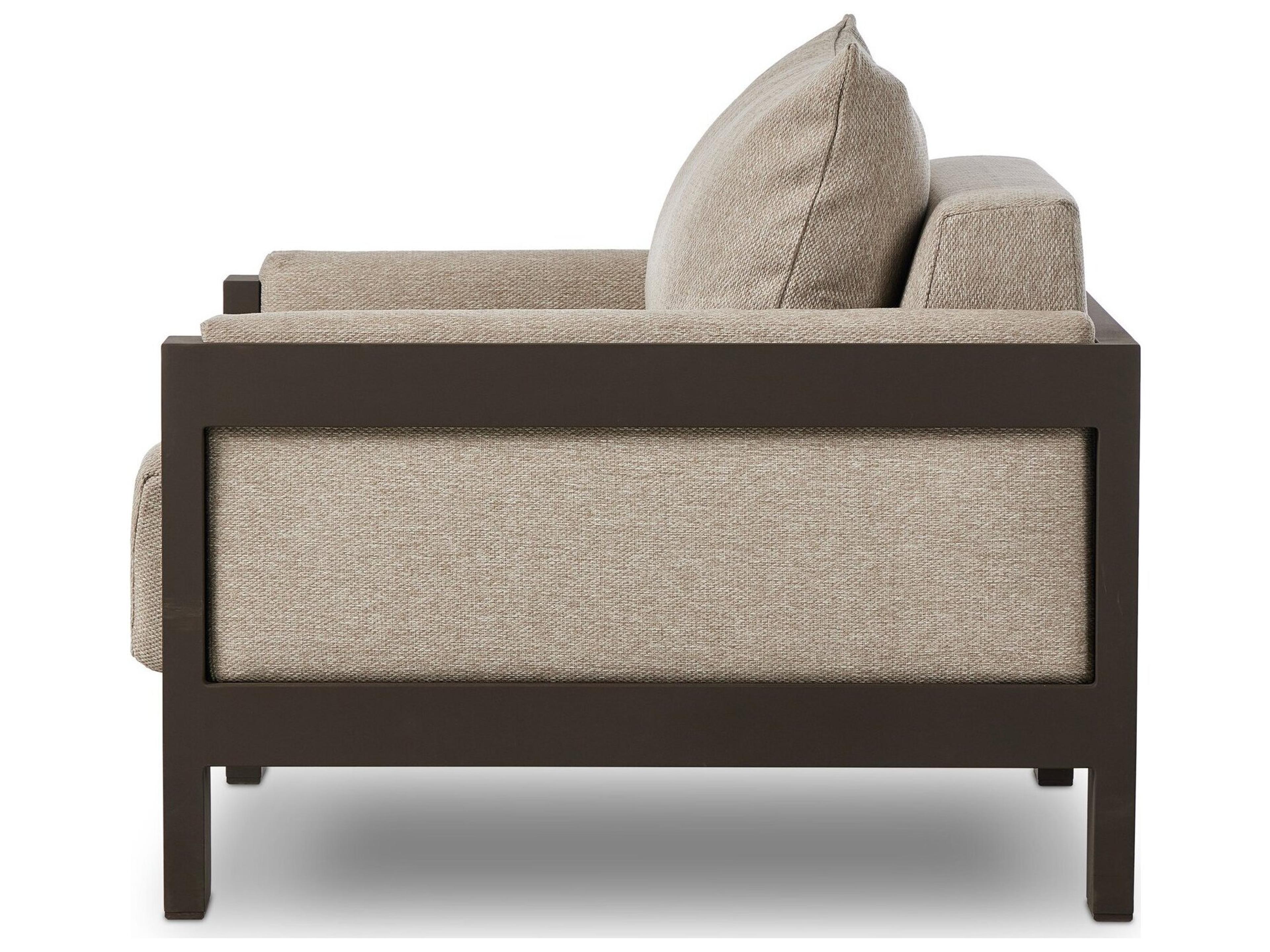 Four Hands Outdoor Solano Aluminum Cushion Lounge Chair